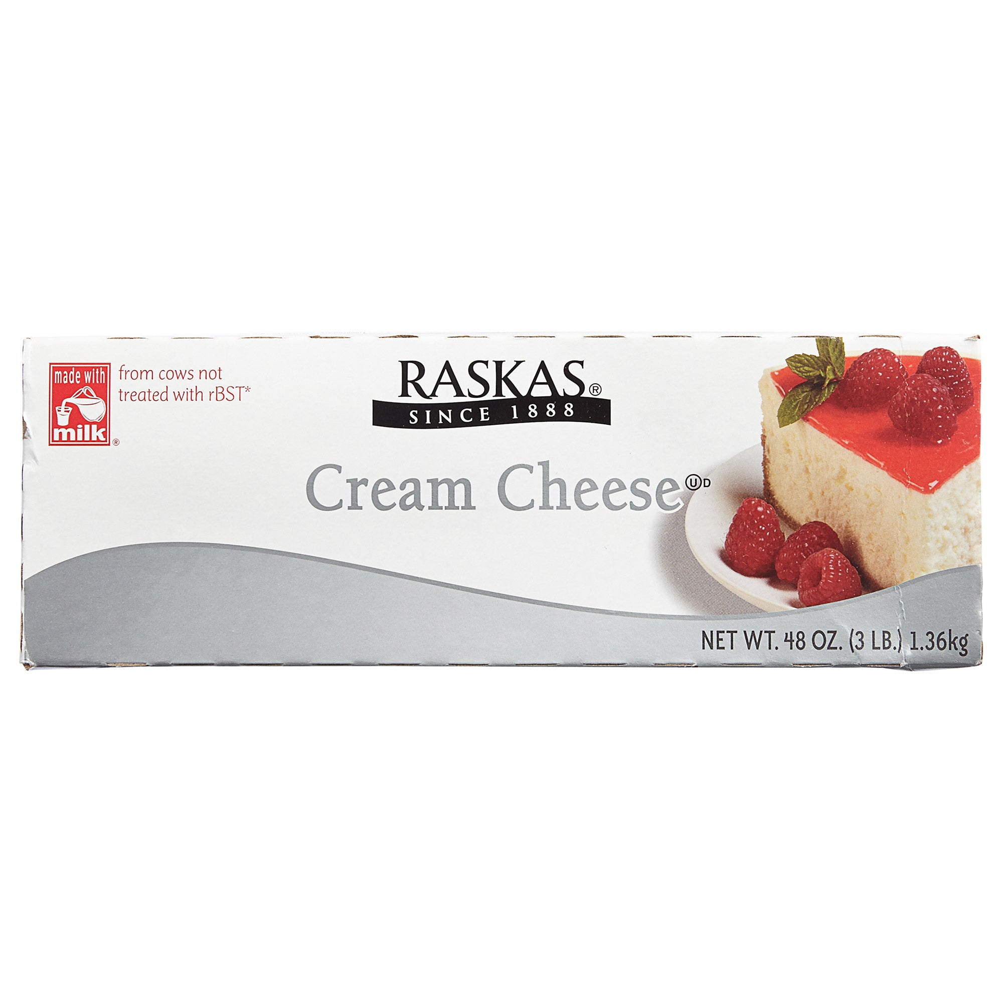 RASKAS CREAM CHEESE 48 OZ