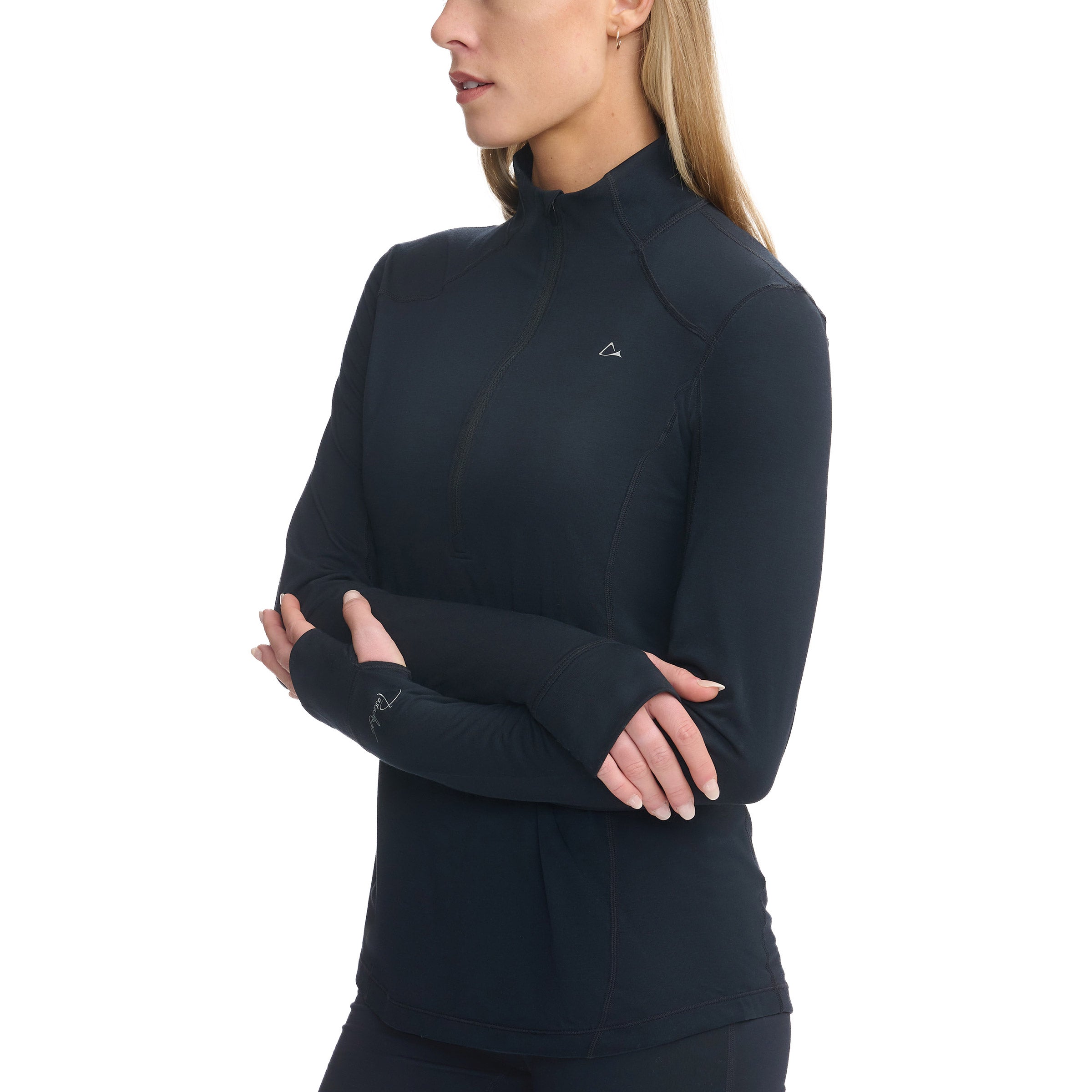PARADOX WOMEN'S MERINO BLEND 1/4 ZIP BASE LAYER - Image 1