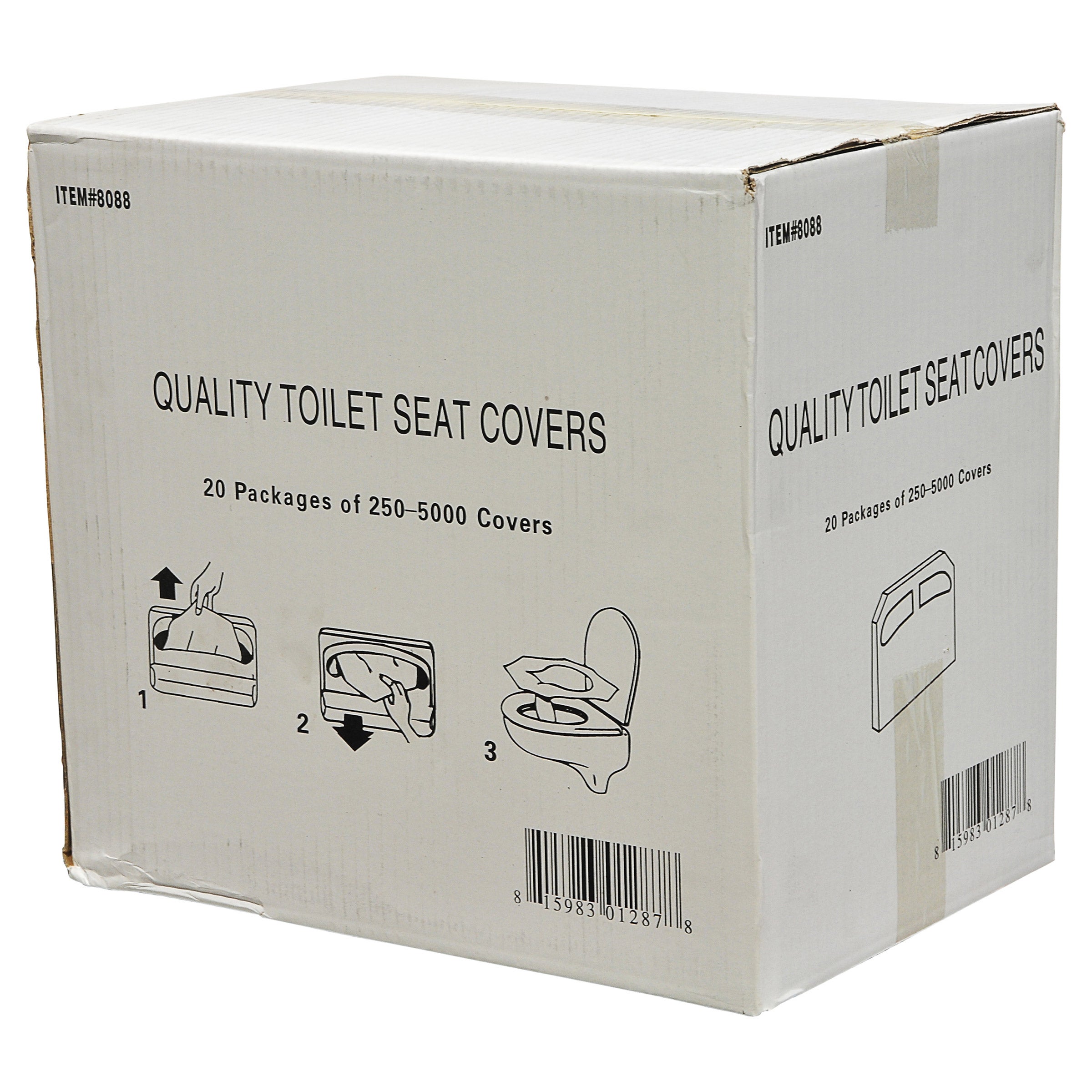 VITAL SOLUTIONS TOILET SEAT COVER 250/20 CT
