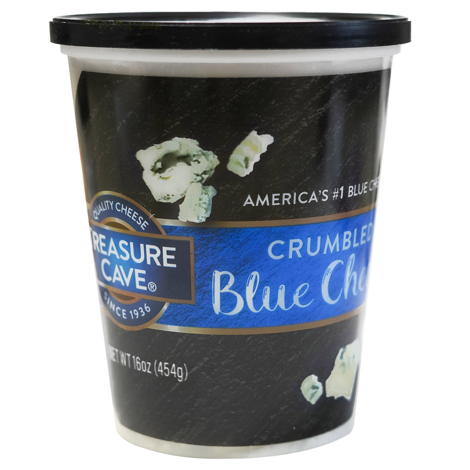 TREASURE CAVE BLUE CHEESE CRUMBLES 16 OUNCE CONTAINER