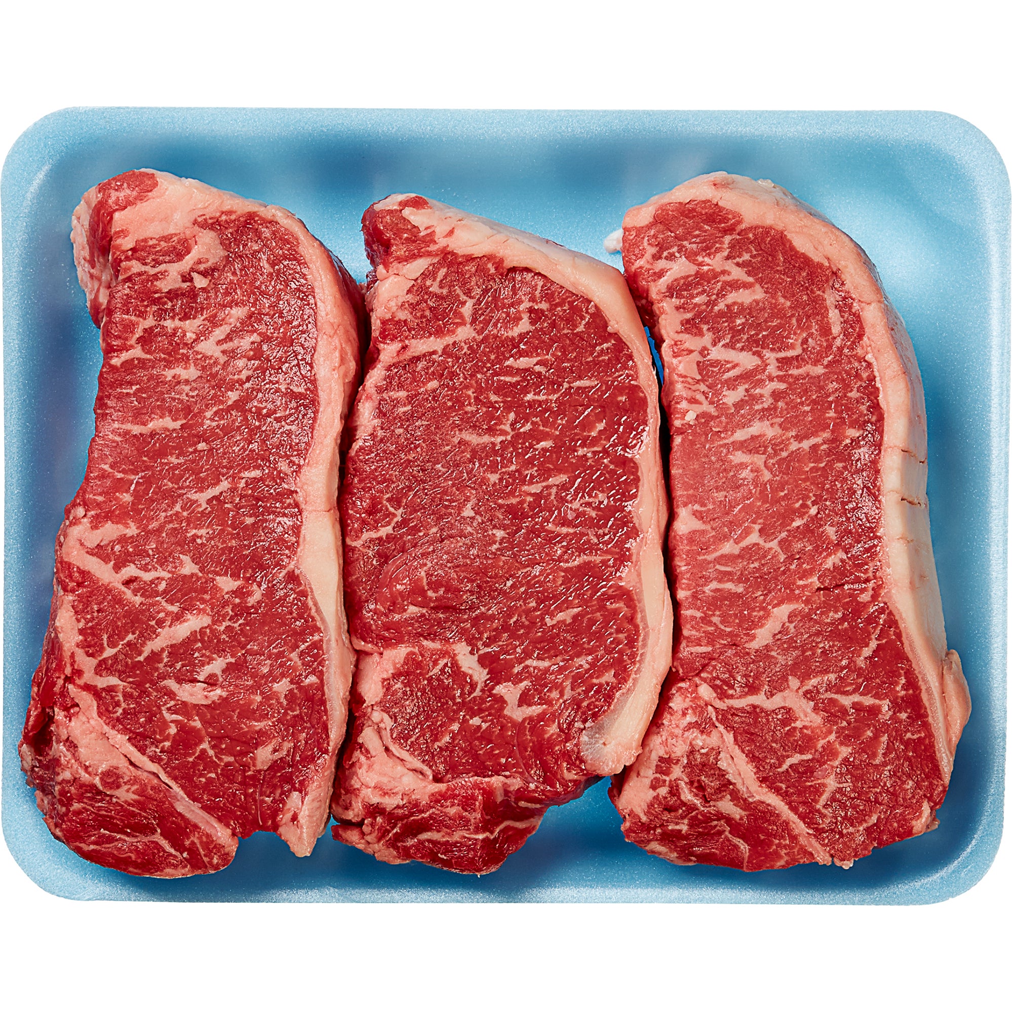 BEEF LOIN NEW YORK STEAK USDA PRIME PER LB. - Image 1