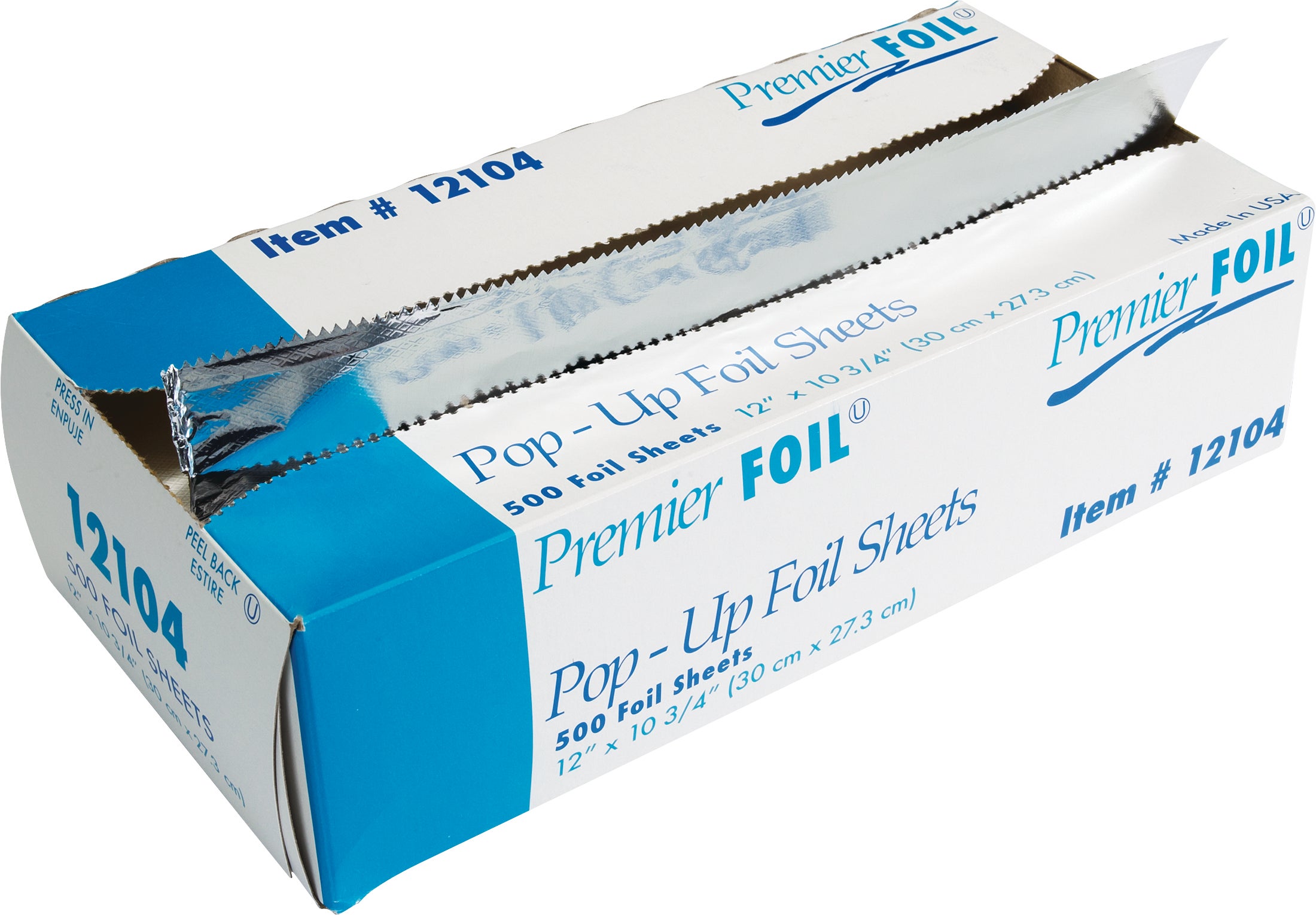 DURABLE PACKAGING 10.75¨X12¨ FOIL SHEET 500 CT 12104