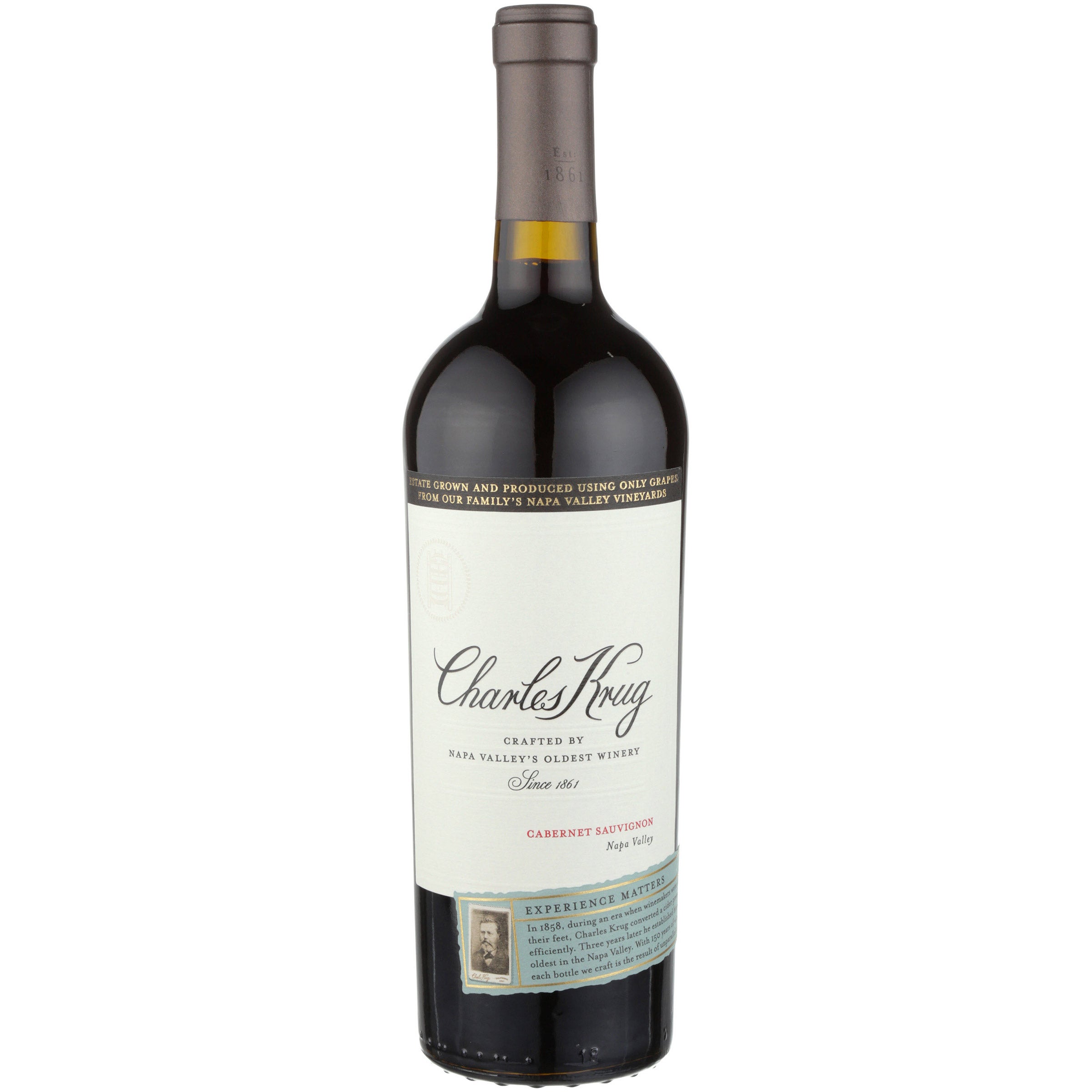 CHARLES KRUG CABERNET SAUVIGNON NAPA VALLEY 750 ML