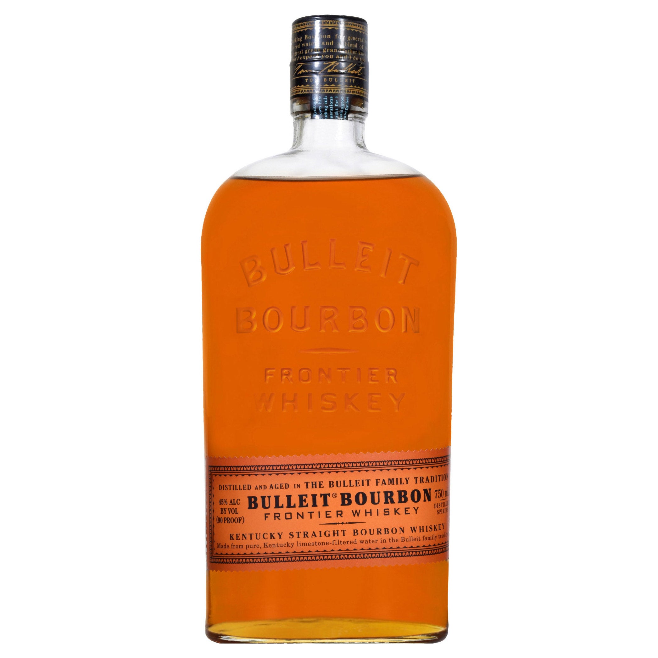 BULLEIT BOURBON WHISKEY KENTUCKY 1.75L - Image 1