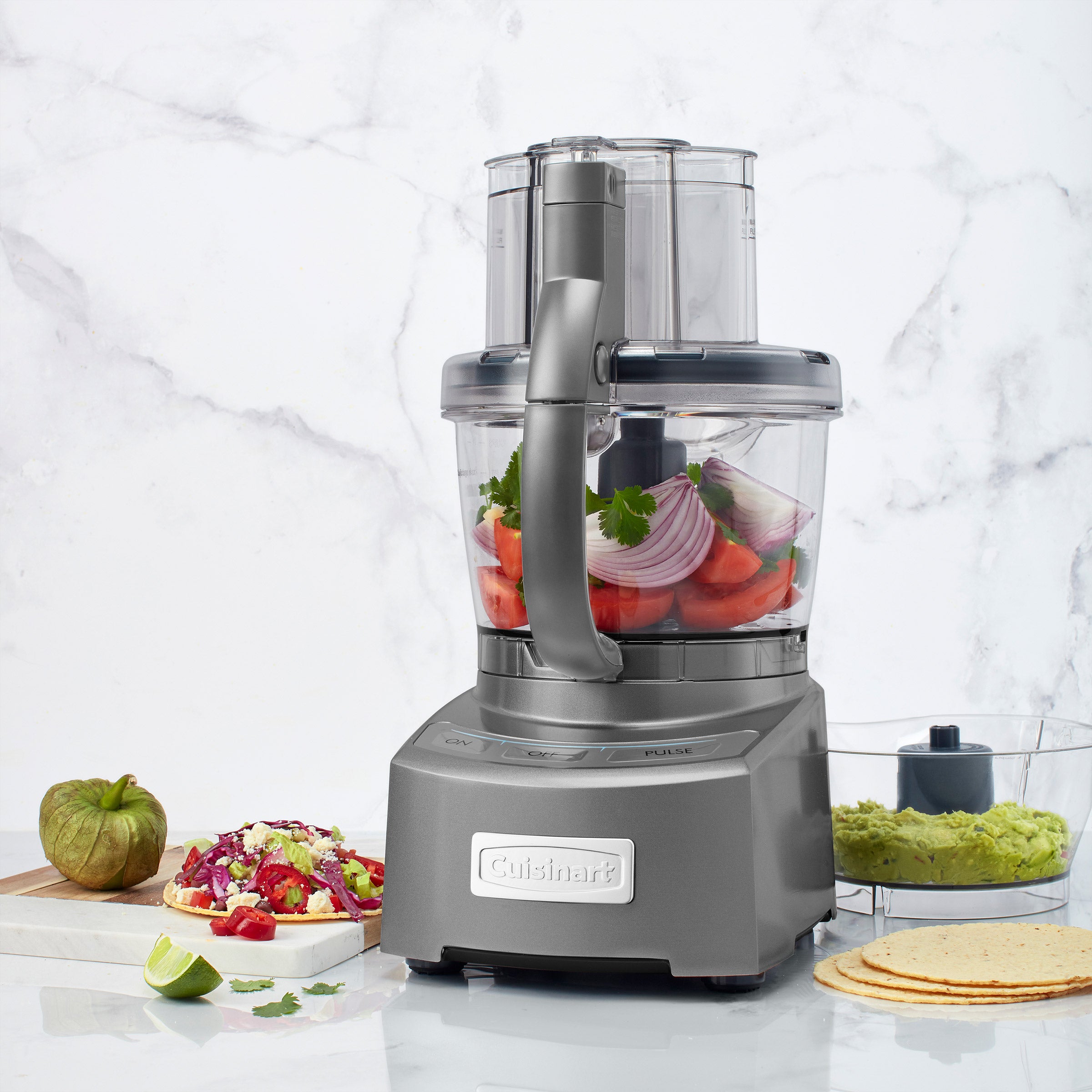 CUISINART 12C ELITE DIECAST FOOD PROCESSOR ^