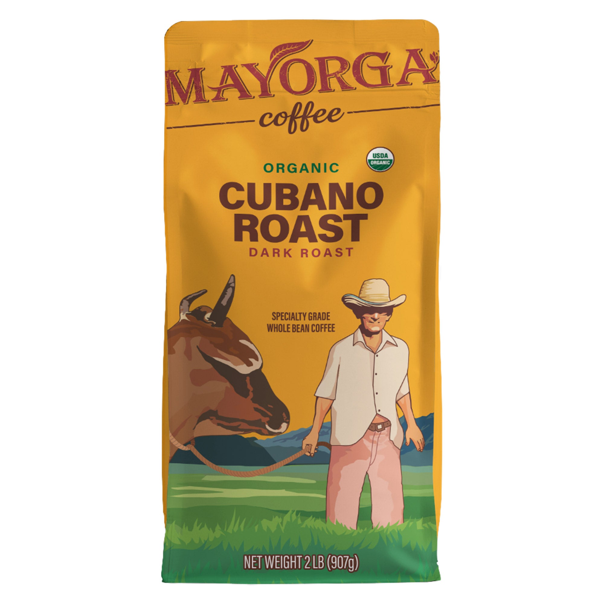 MAYORGA COFFEE ROASTER ORGANIC CAFE CUBANO 32 OZ ( 2 LBS ) - Image 1