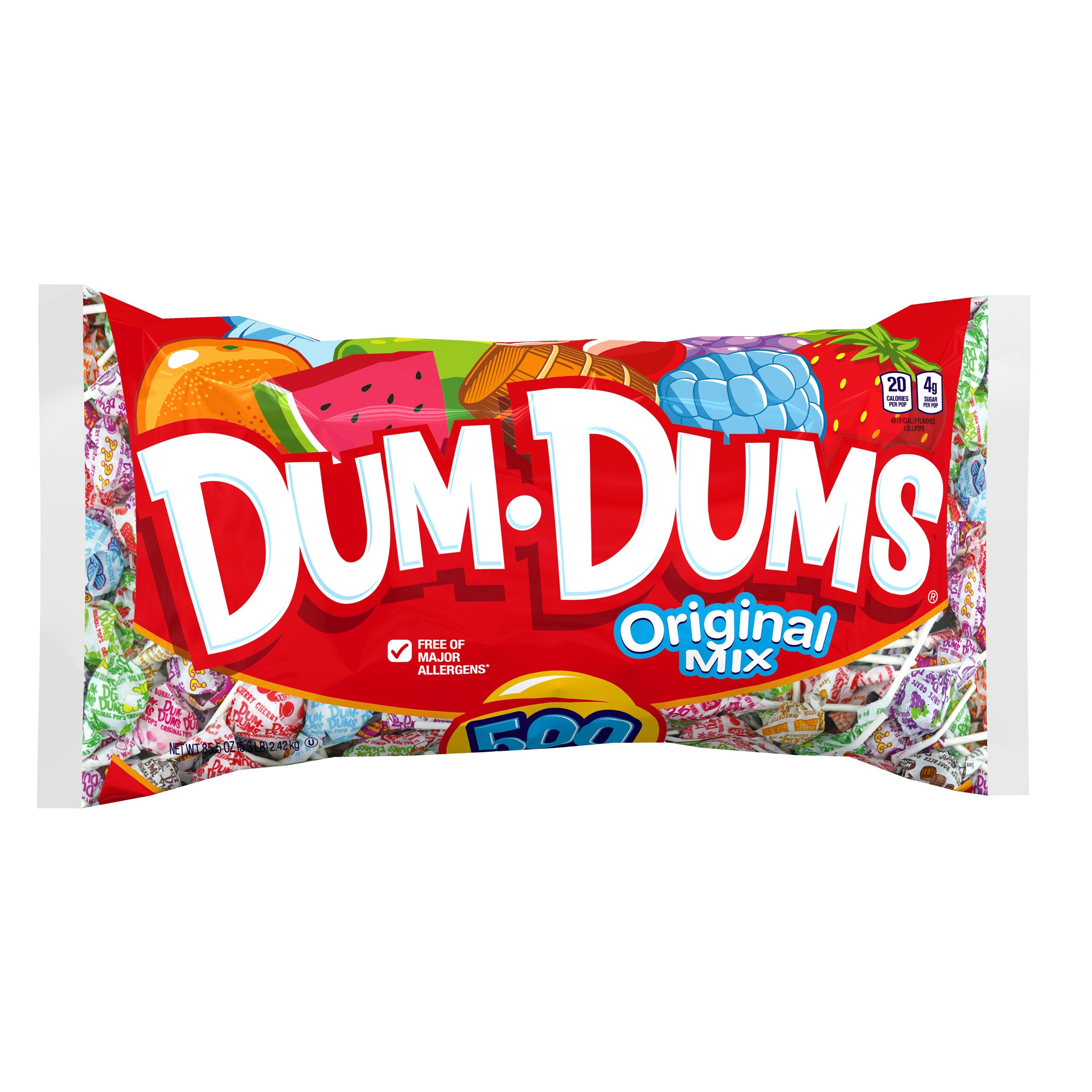 DUM DUMS POPS ORIGINAL MIX 85.5 OUNCE BAG