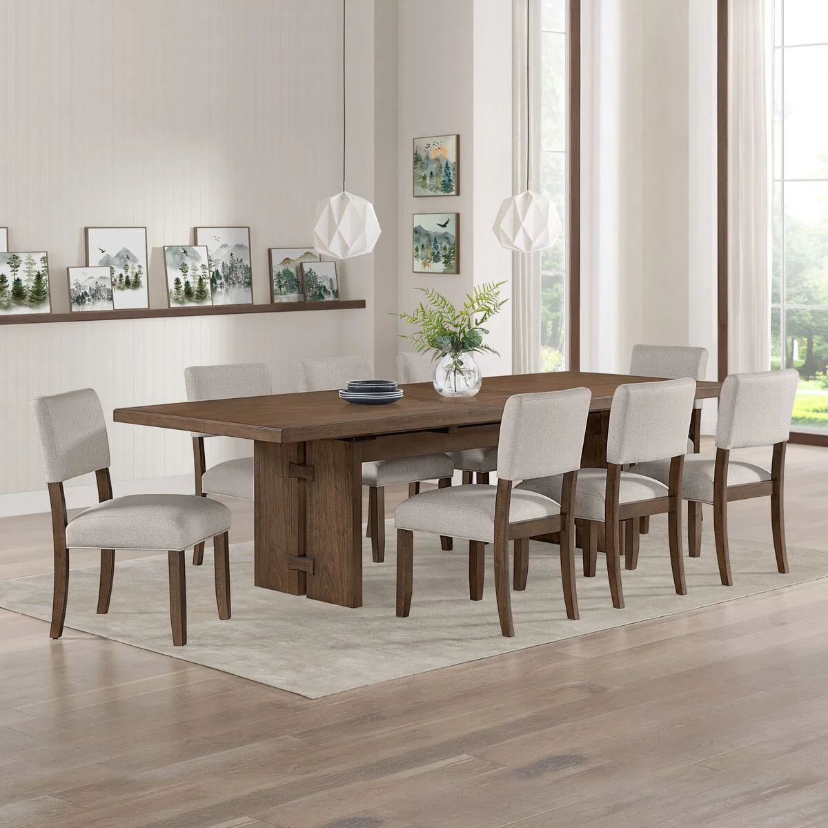 THOMASVILLE LASALLE 9-PIECE DINING SET - Image 1