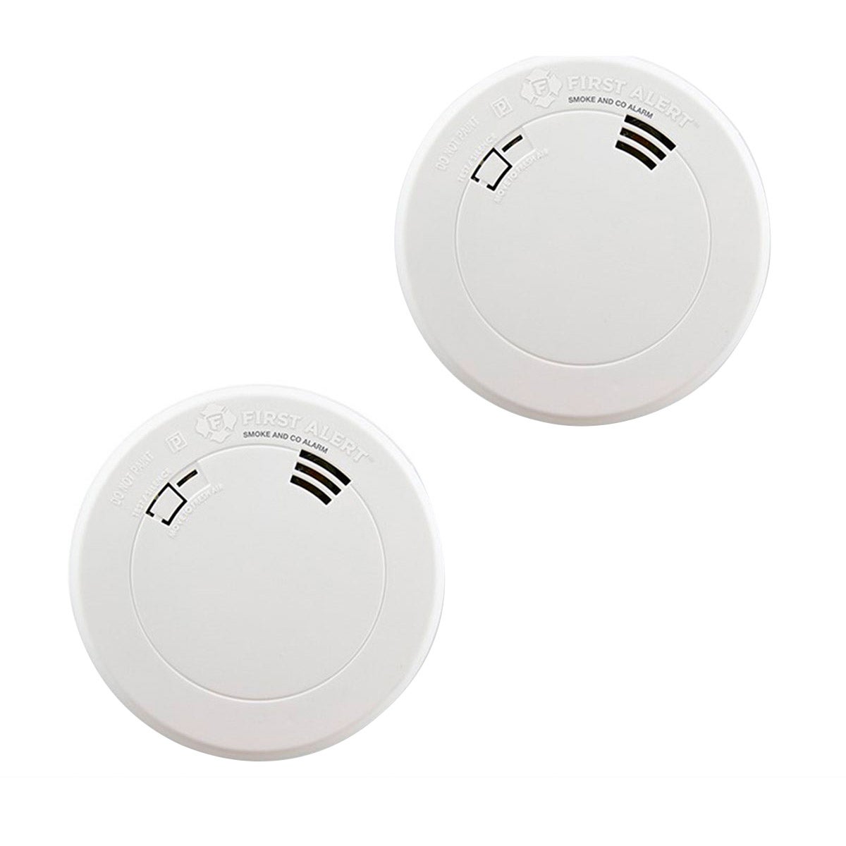 FIRST ALERT 10 YEAR SMOKE & C/O ALARM 2PK