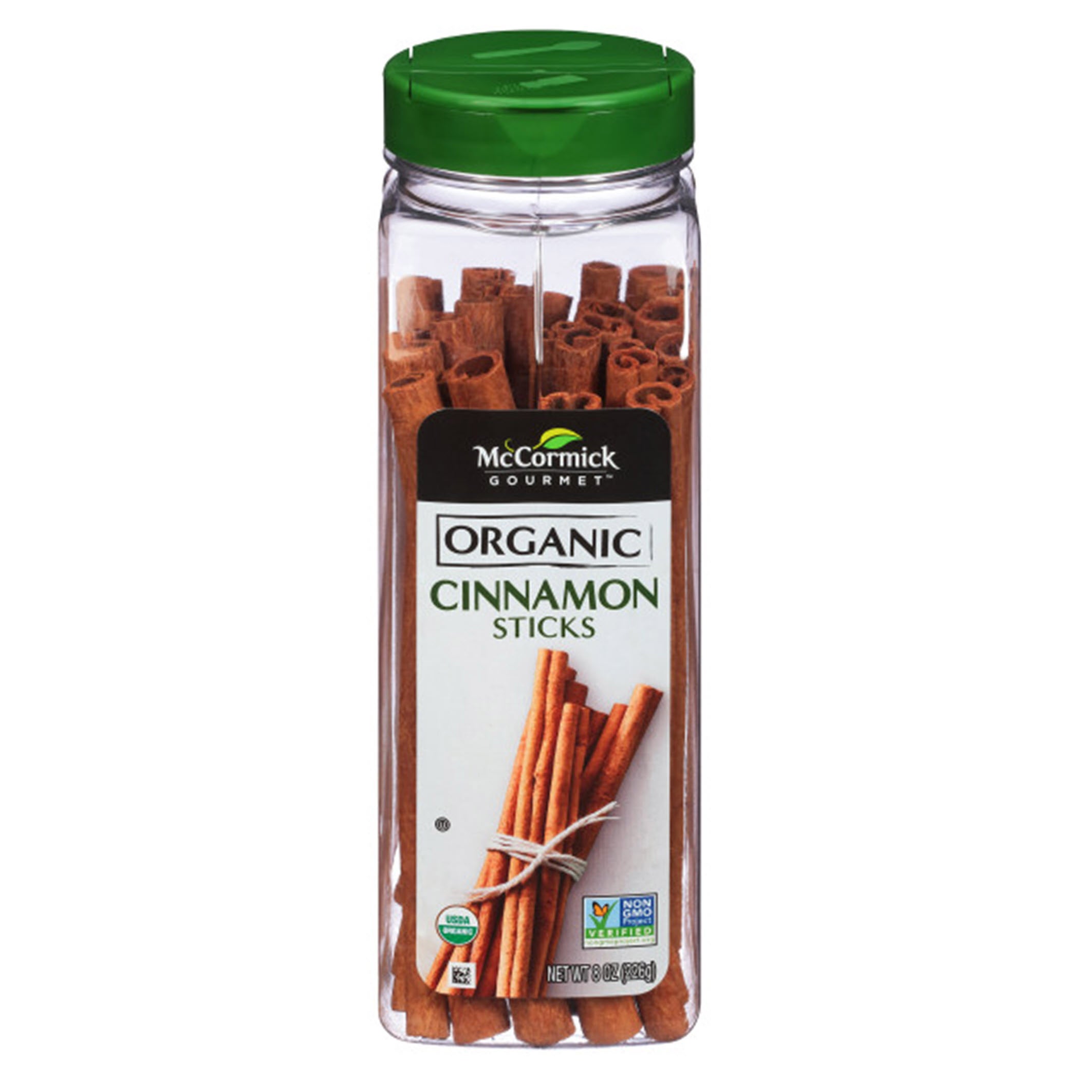 MCCORMICK GOURMET ORGANIC CINNAMON STICKS 8 OZ