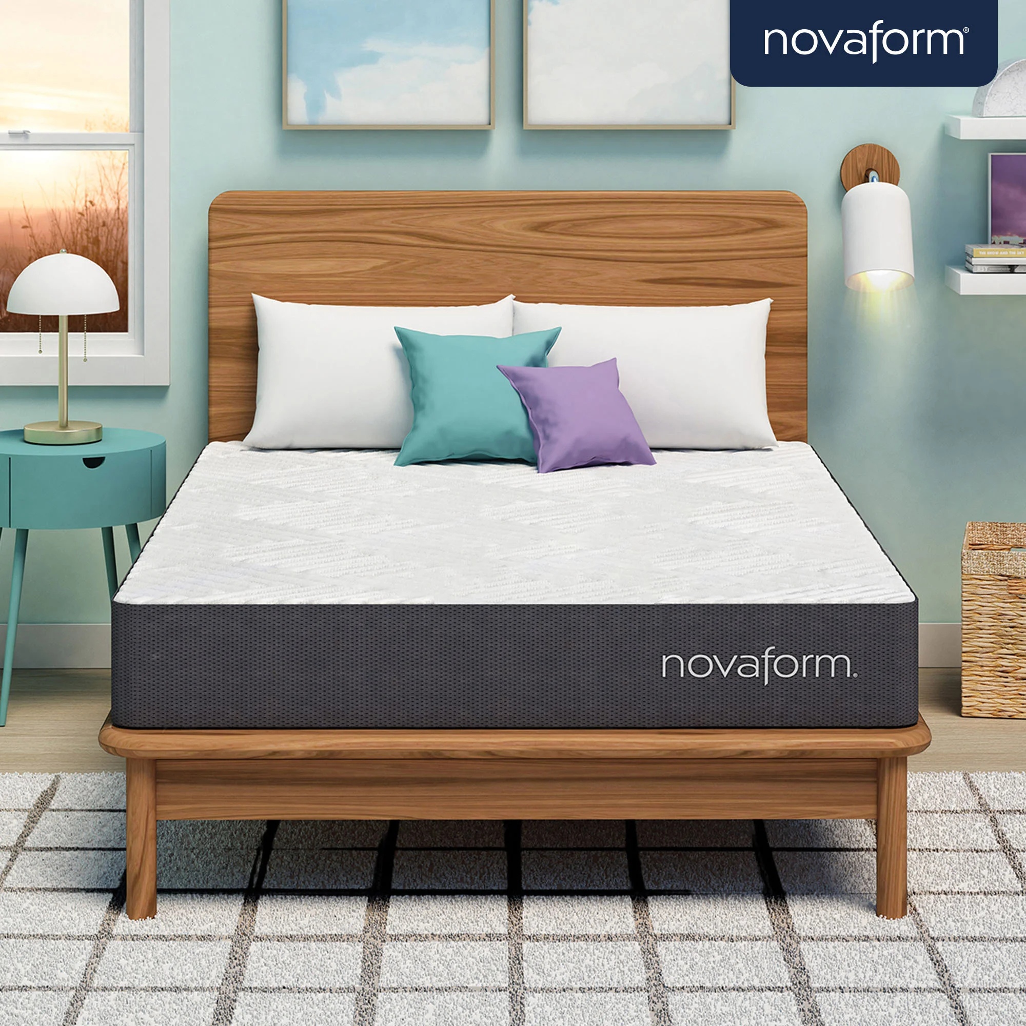 NOVAFORM DREAMAWAY 8¨ MEMORY FOAM TWIN MATTRESS - Image 1
