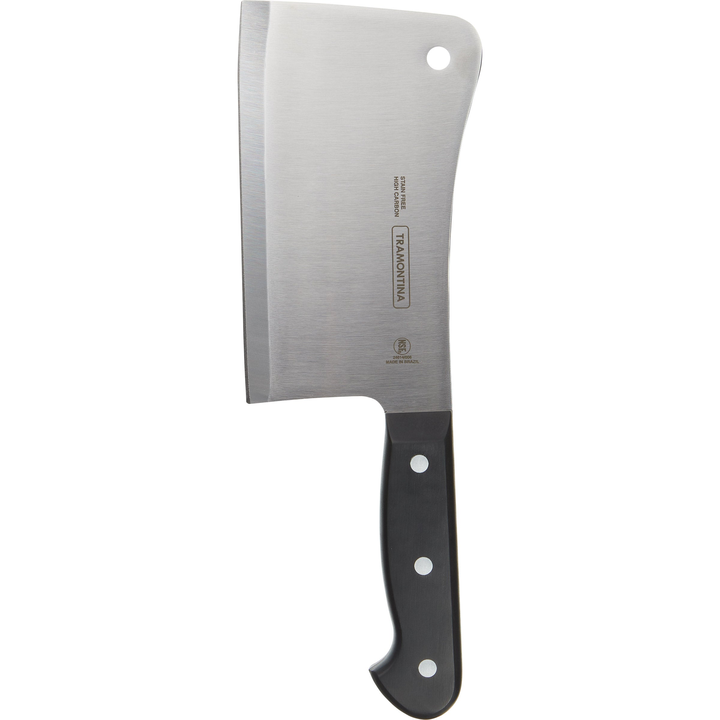 TRAMONTINA HIGH-CARBON STEEL 6" HEAVY CLEAVER NSF - Image 1