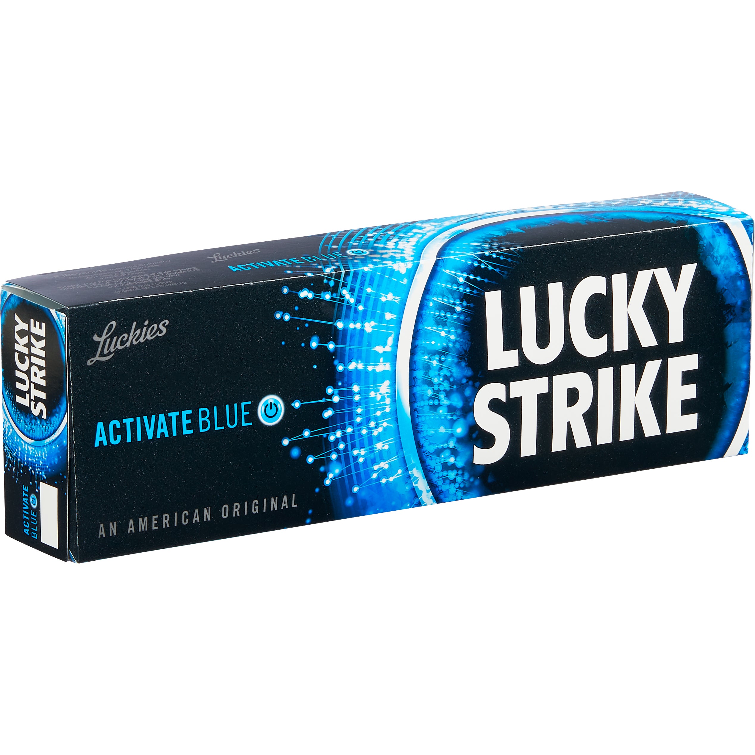 LUCKY STRIKE ACTIVATE BLUE MENTHOL KING BOX