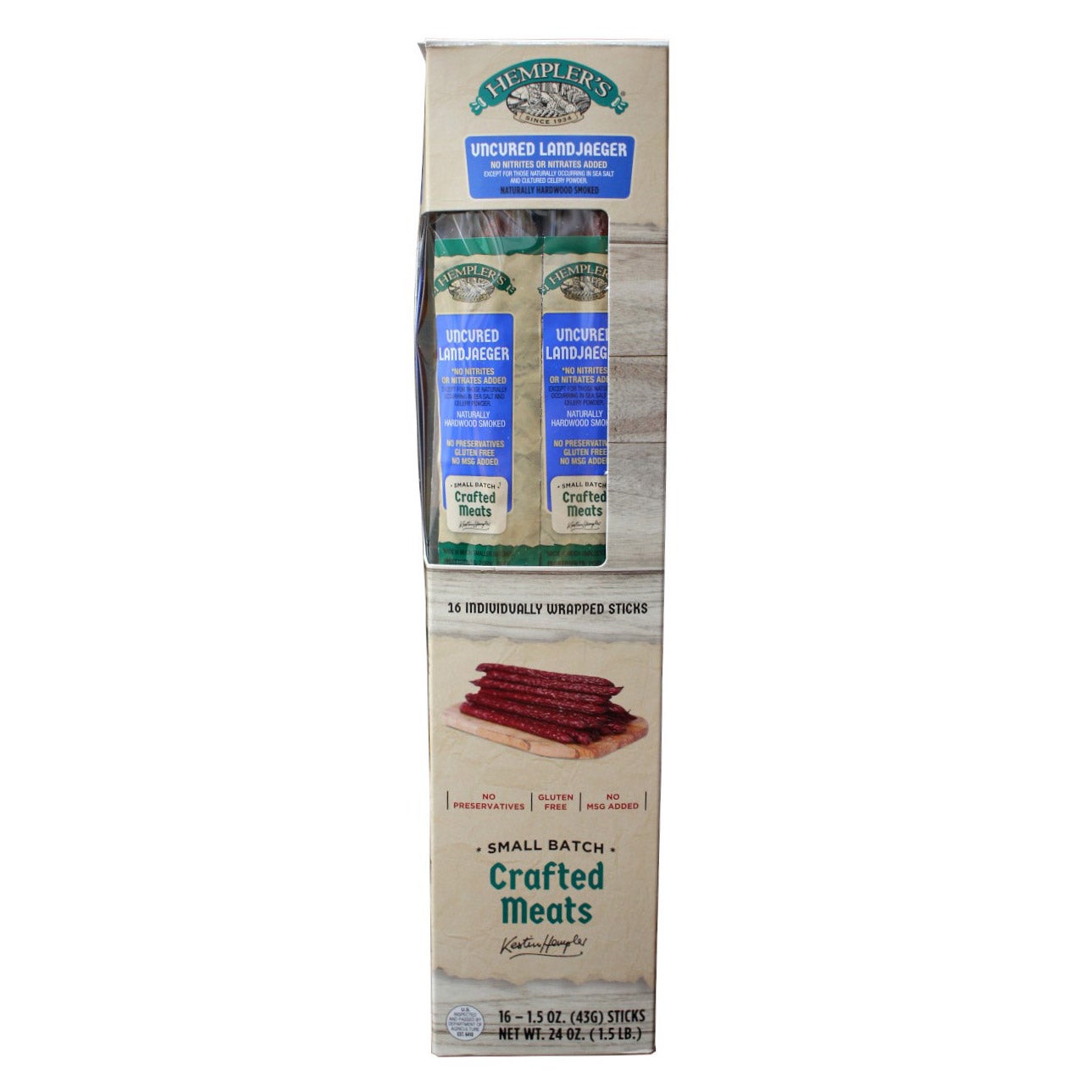HEMPLER'S LANDJAEGER STICKS 16 CT