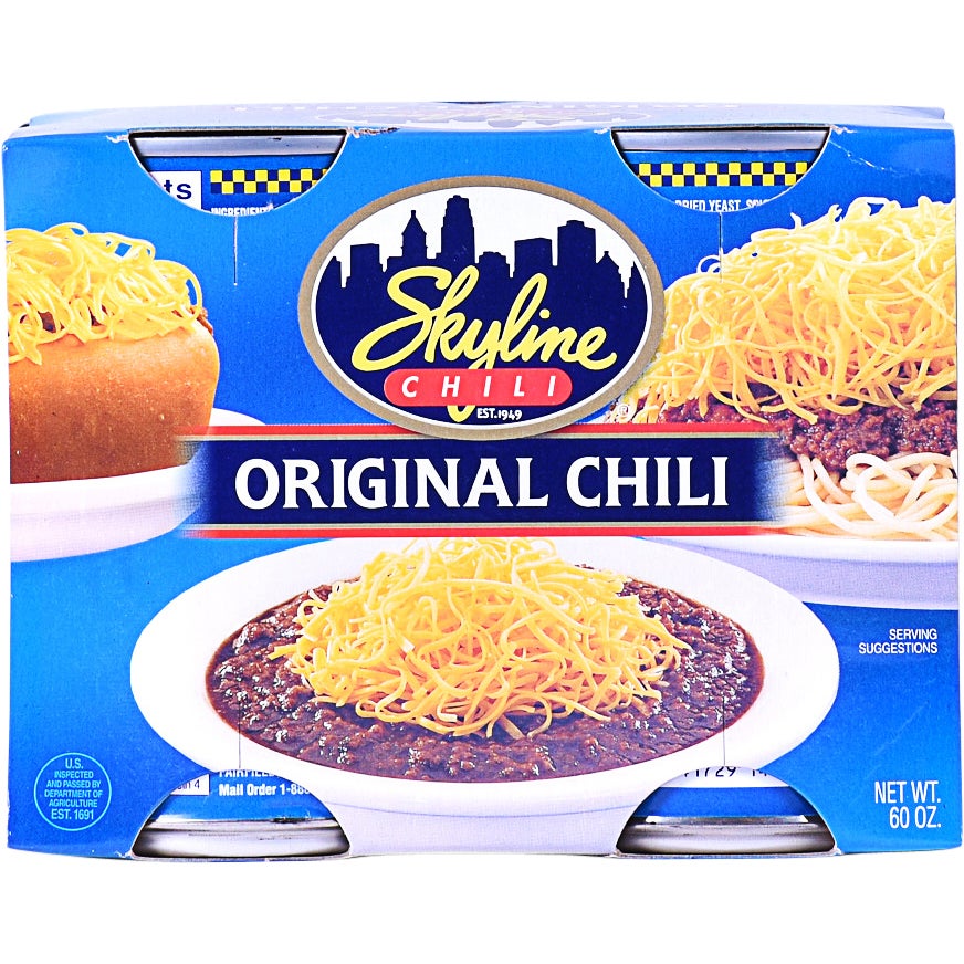 SKYLINE ORIGINAL CHILI 4/15 OUNCE CANS