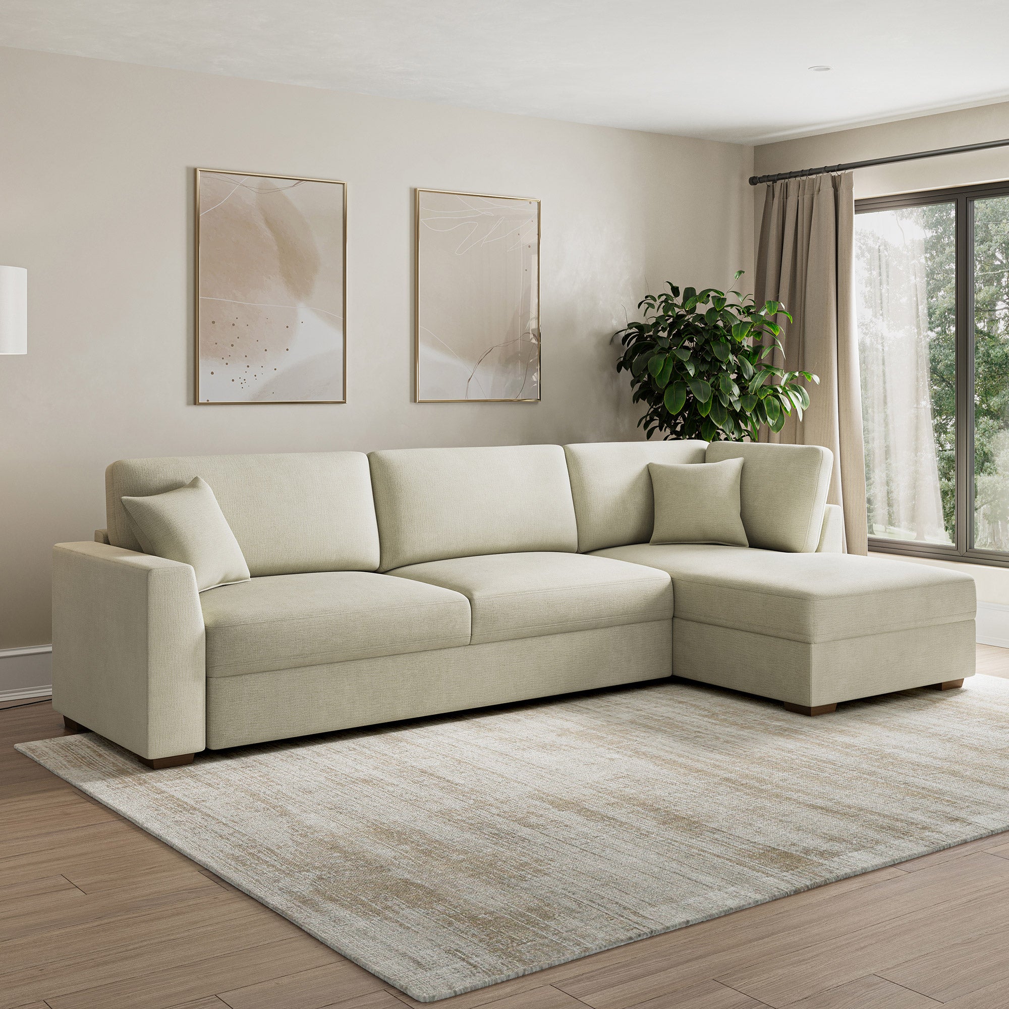 CAMLIN CONVERTIBLE SECTIONAL 2 PIECE - Image 1