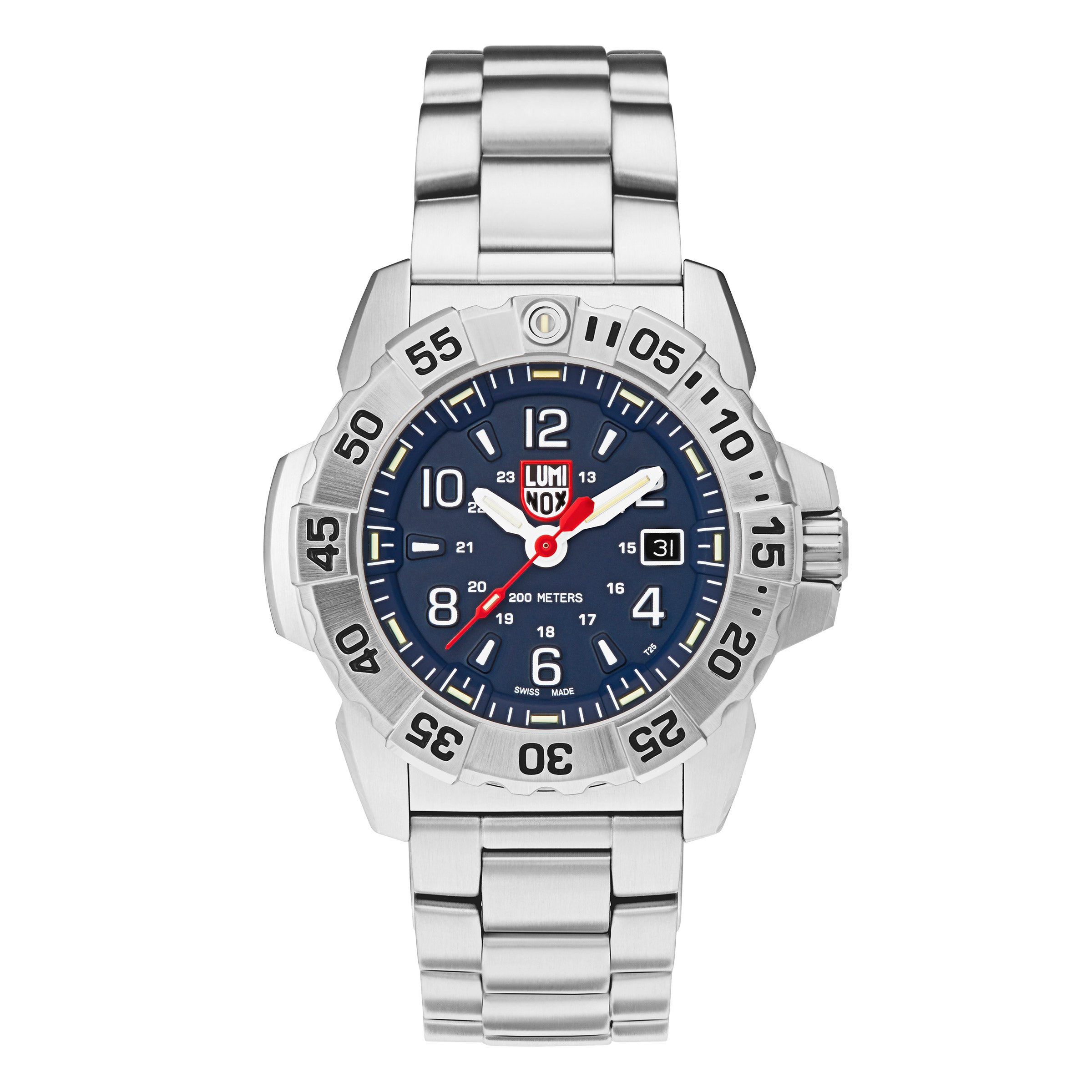 LUMINOX SEAL STAINLESS STEEL MEN'S QUARTZ WATCH - Image 1