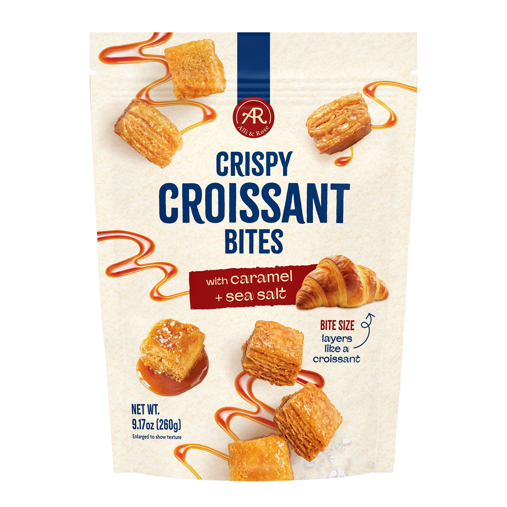 ALLI & ROSE CRISPY CROISSANT BITES 9.17 OZ (0.57 LBS)
