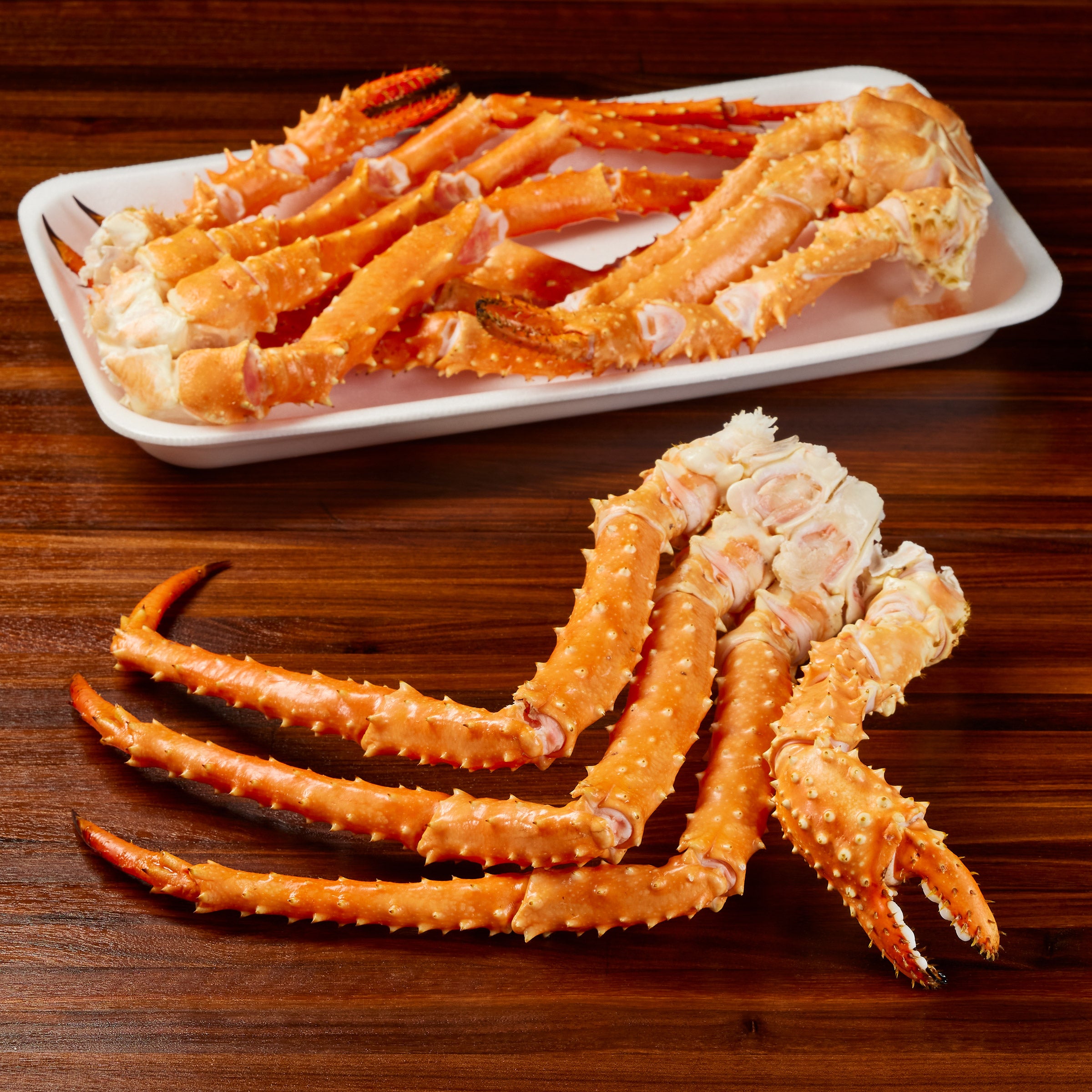 WILD COOKED GOLDEN KING CRAB SECTIONS PER LB. - Image 1