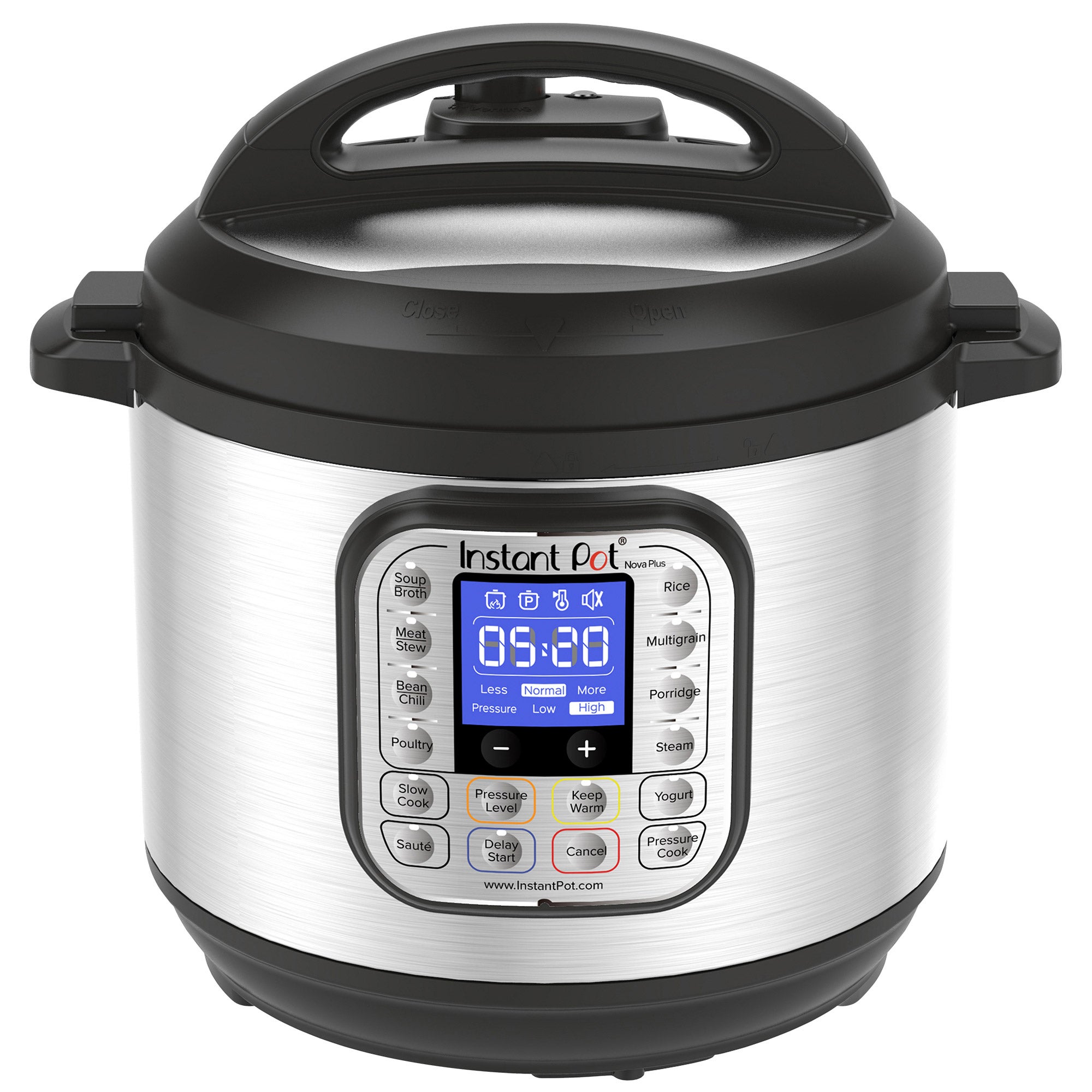 INSTANT POT NOVA PLUS 6 QUART 9-IN-1 MULTI- USE PRESSURE COOKER