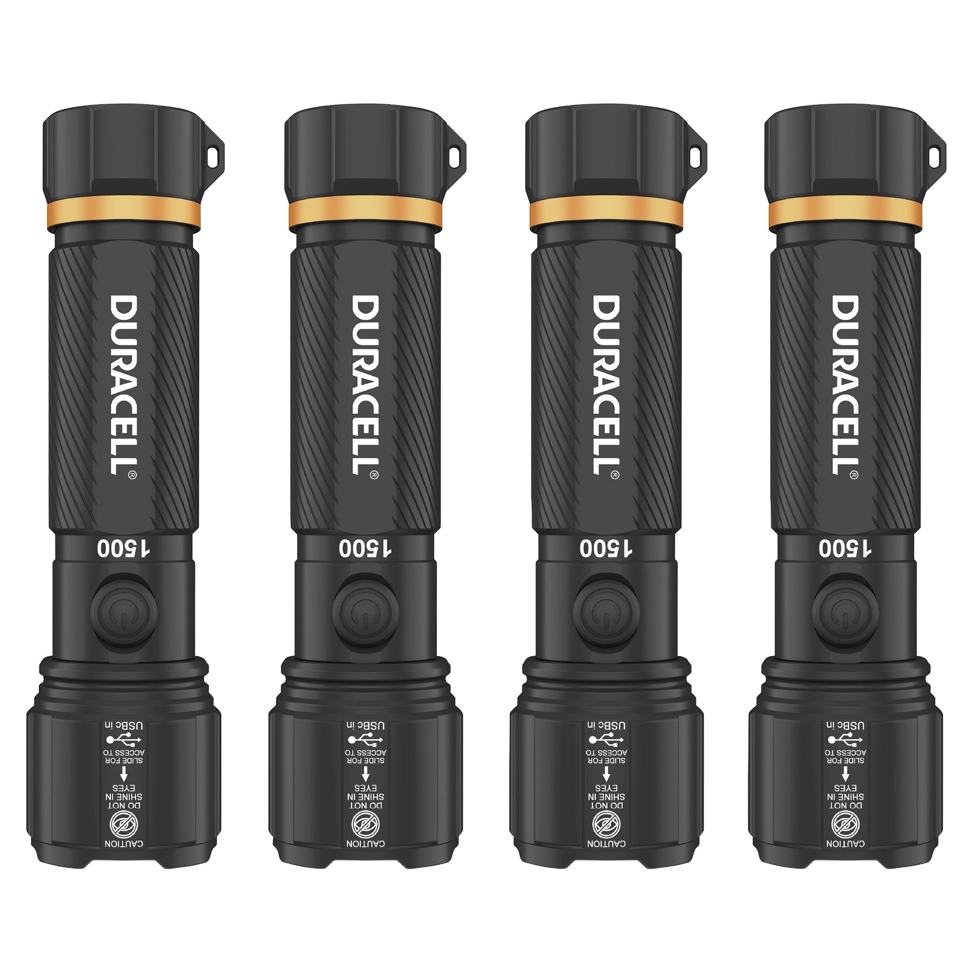 DURACELL 1,500L FLASHLIGHT 4PK HYBRID POWER - Image 1