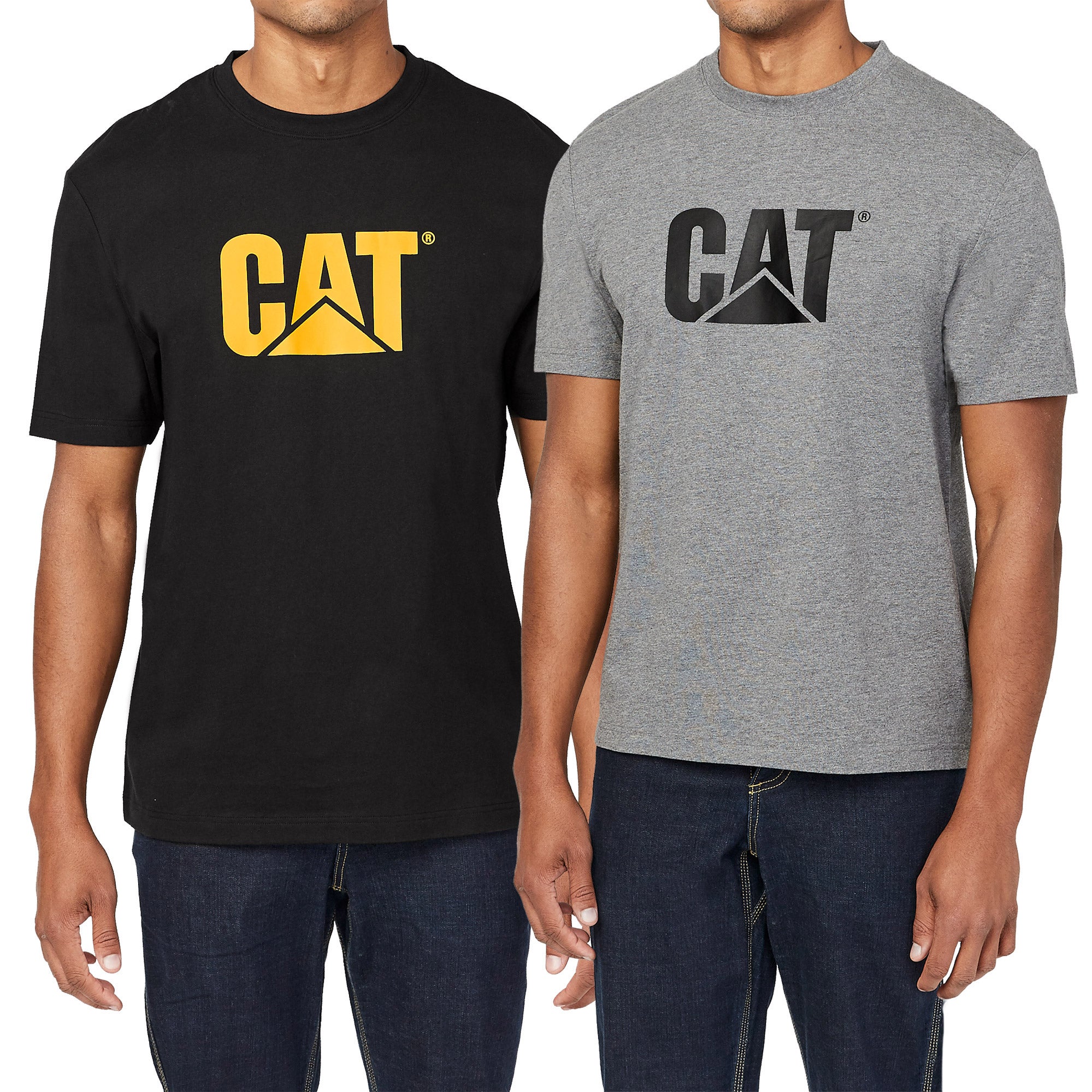 CAT MEN'S SHORT SLEEVE LOGO TEE - Image 1