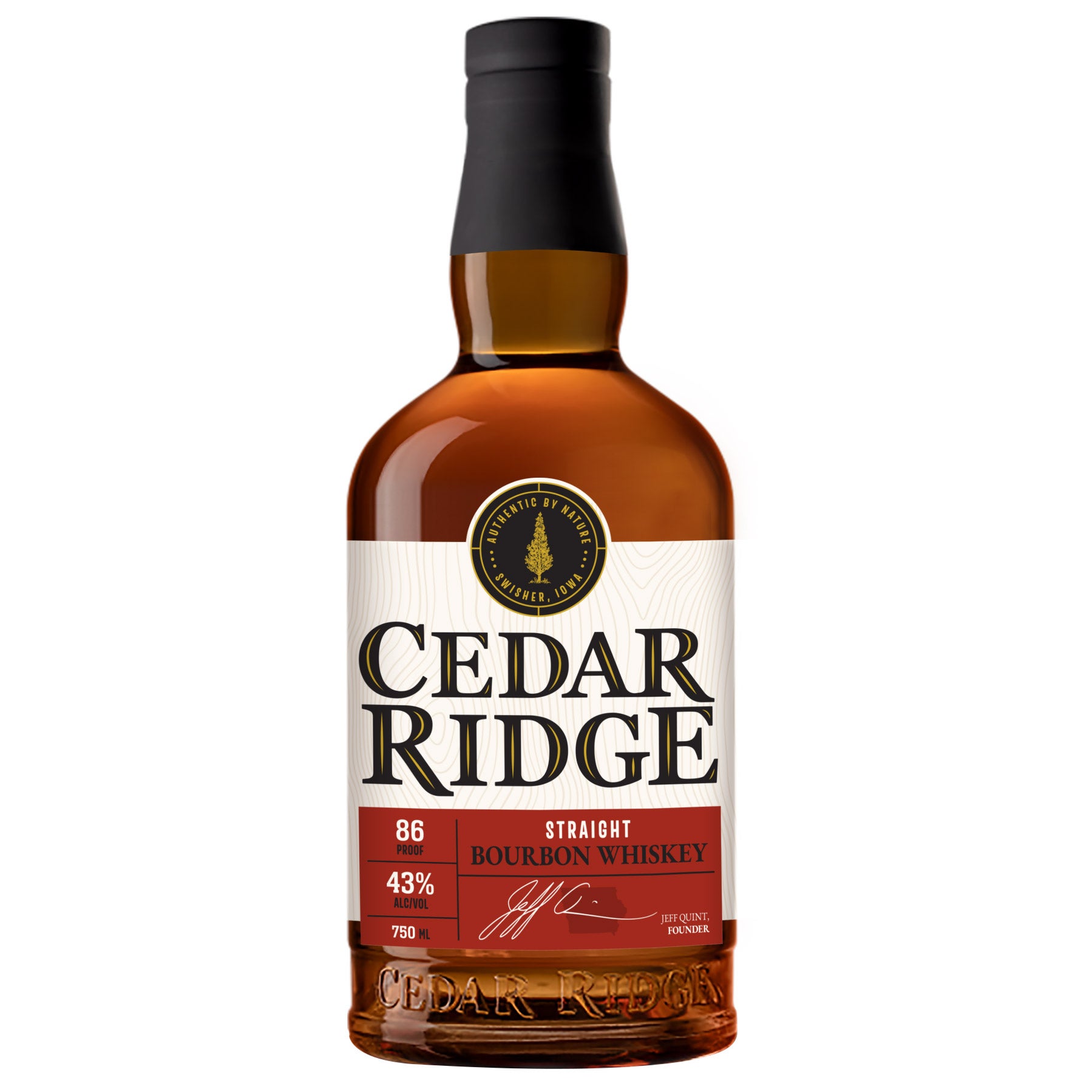 CEDAR RIDGE DISTILLERY IOWA BOURBON IOWA 750ML
