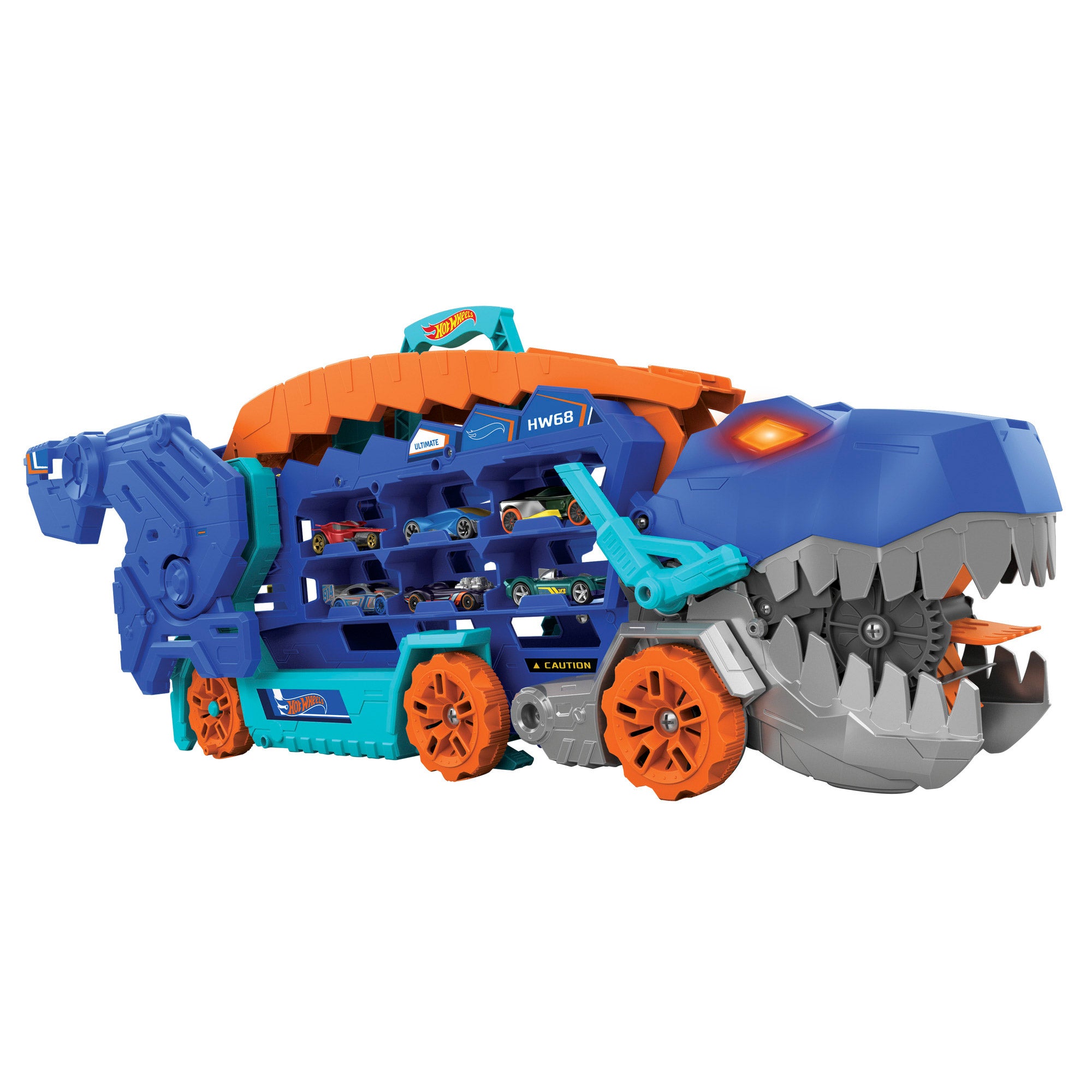 HOT WHEELS ULTIMATE T-REX TRANSPORTER - Image 1