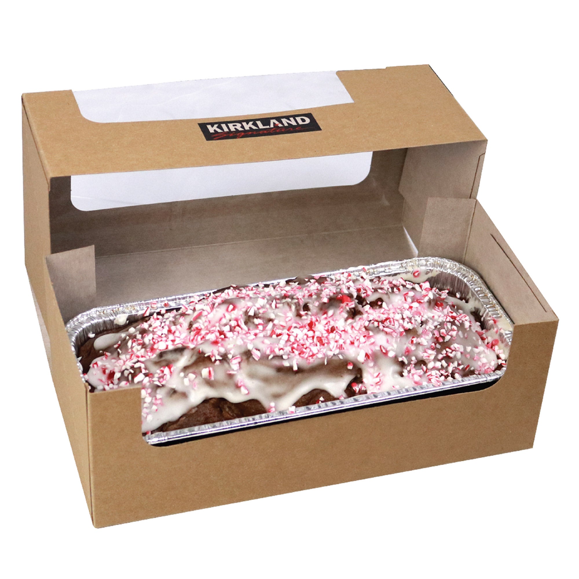 CHOCOLATE CHUNK PEPPERMINT LOAF