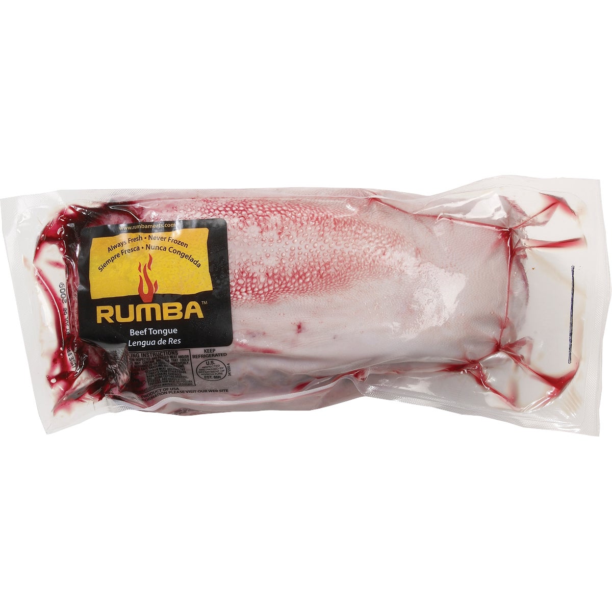 BEEF TONGUE FULL CASE PER LB.