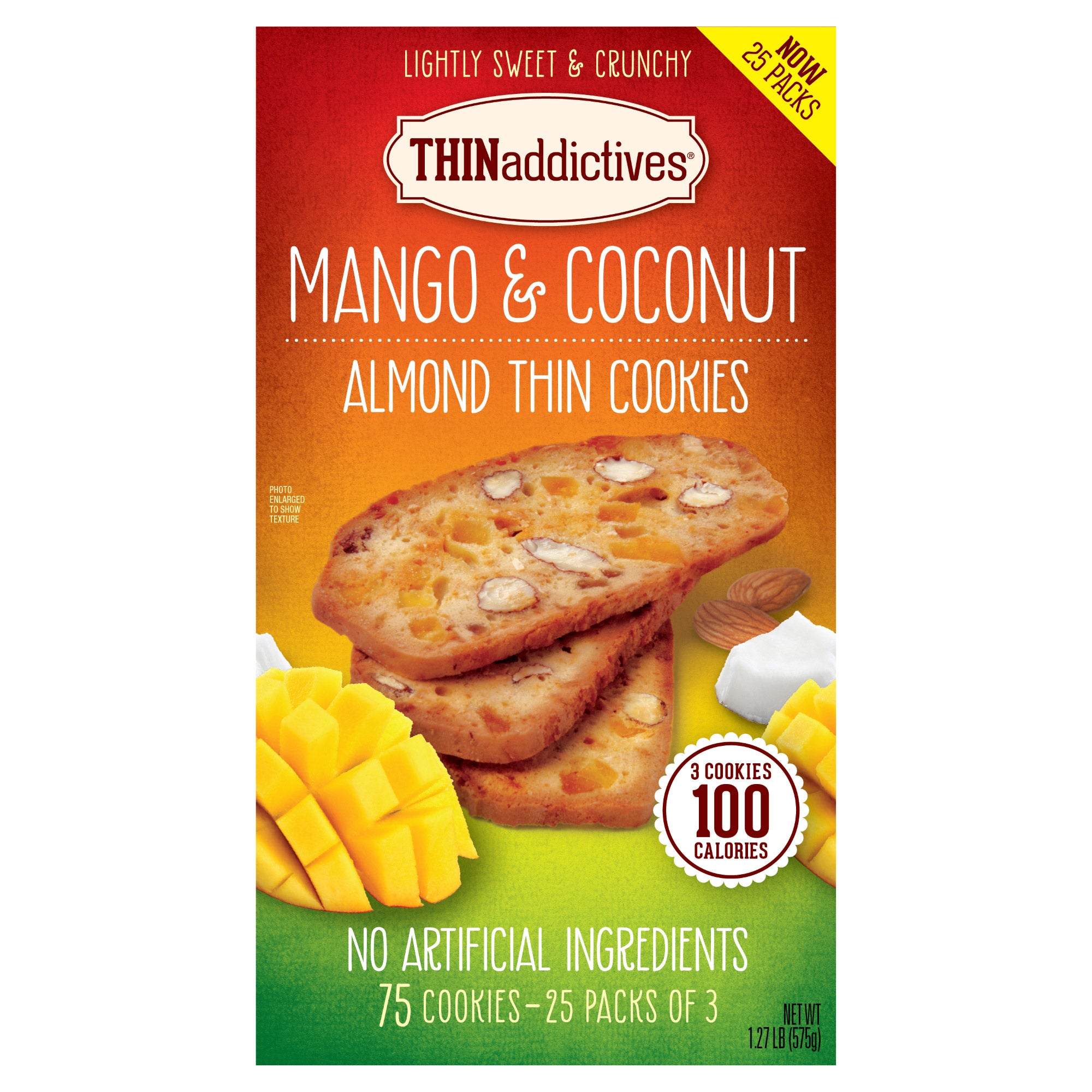 THINADDICTIVES MANGO COCONUT ALMOND 25 CT