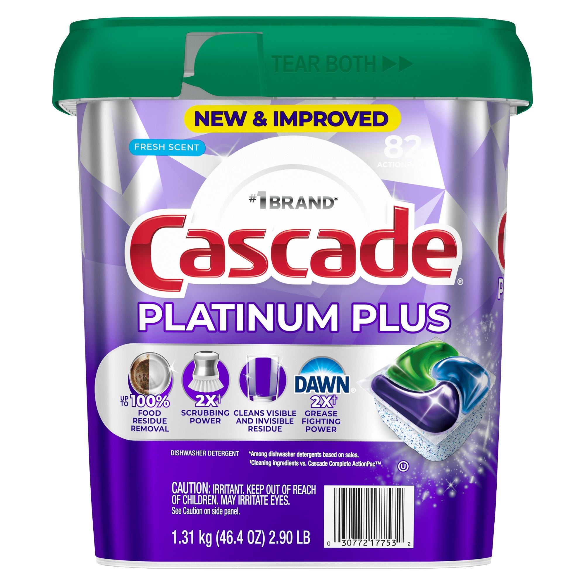 CASCADE PLATINUM PLUS PACS 82 CT - Image 1