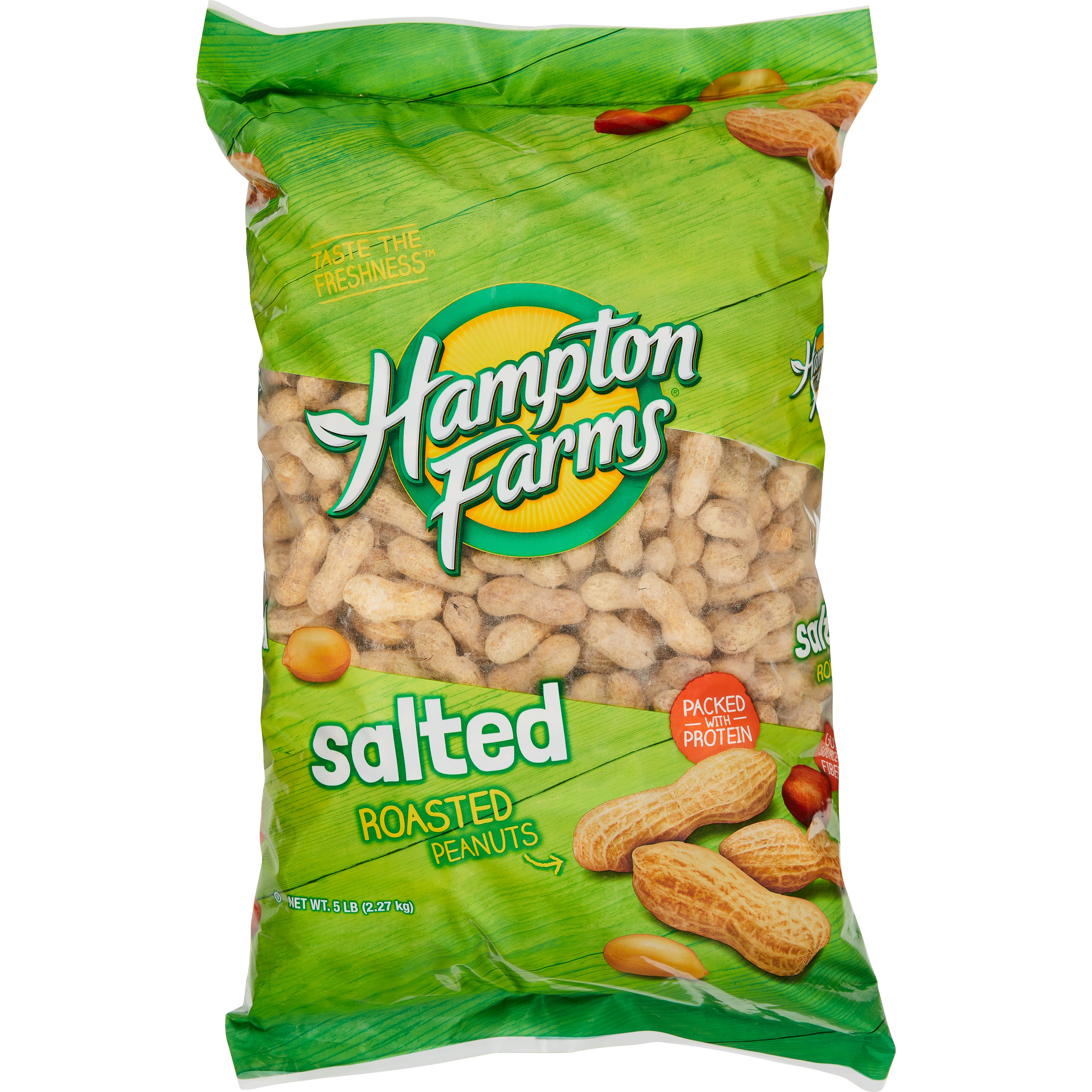 HAMPTON FARMS SALTED PEANUTS 5 LBS - Image 1