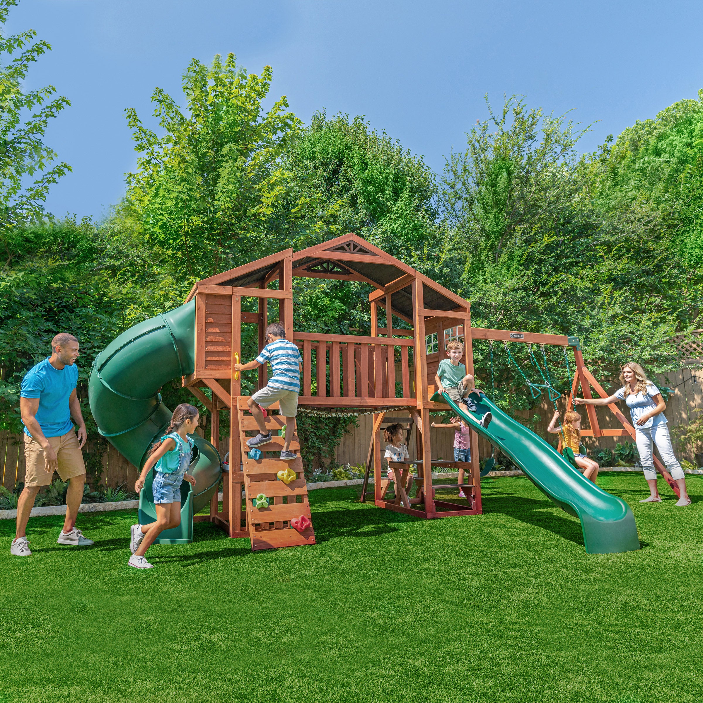 KIDKRAFT BOULDER BLUFF 2-IN-1 PLAYSET