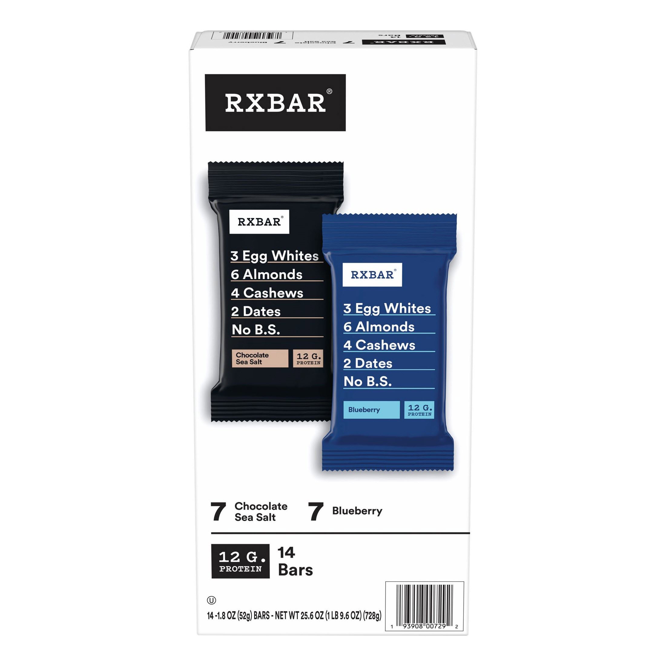 RX BAR VARIETY PACK 14 COUNT