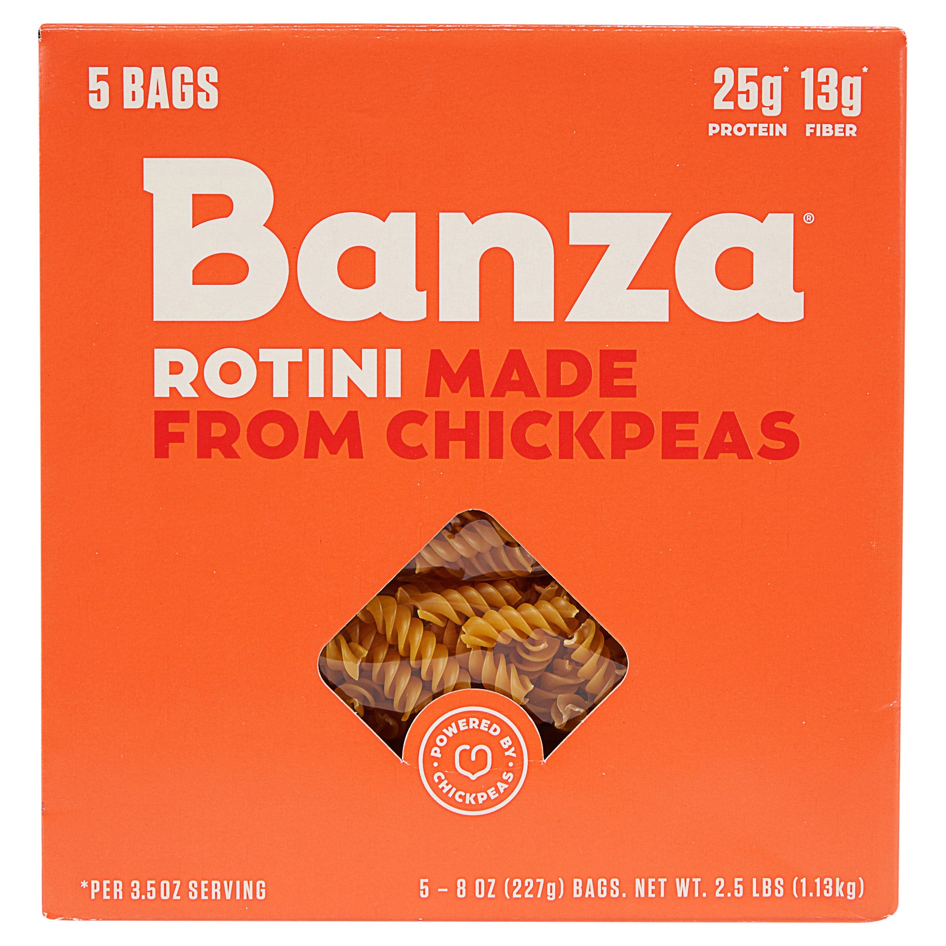 BANZA CHICKPEA ROTINI PASTA 40 OZ - Image 1