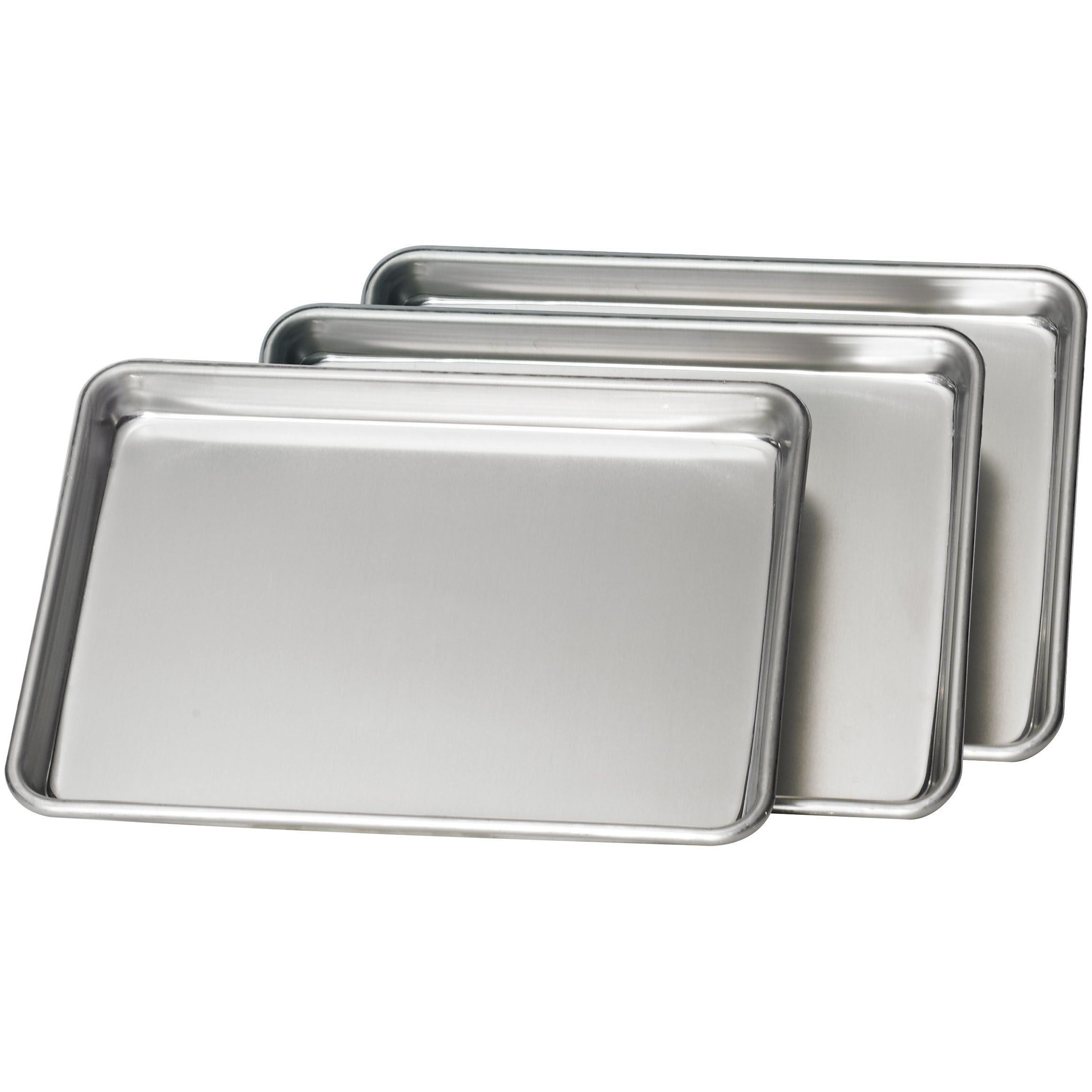 TRAMONTINA ALUMINUM BAKING SHEET 1/4 SIZE 3PK 9.5¨X13¨ - Image 1