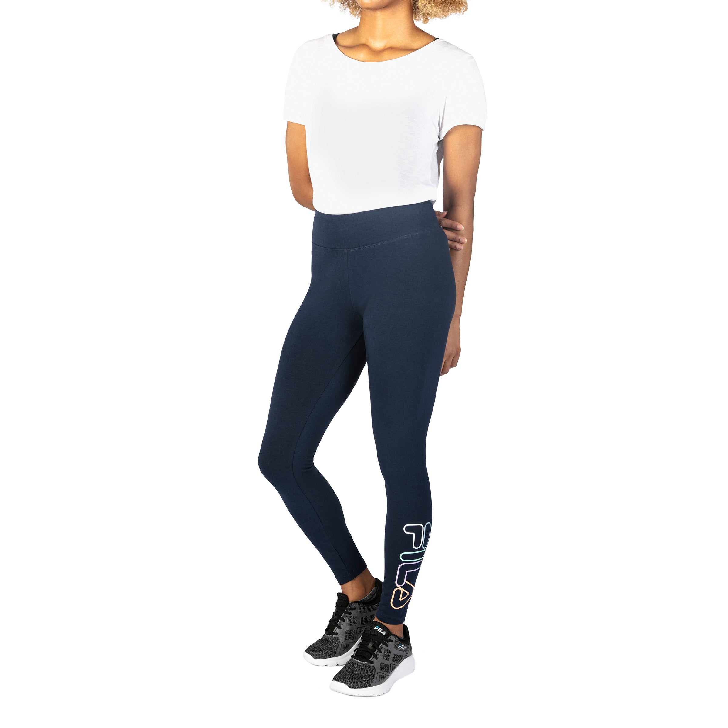 FILA LADIES HIGH WAIST LEGGING - Image 1