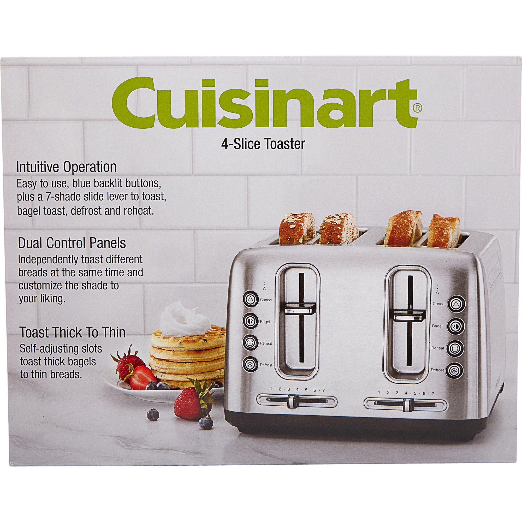 CUISINART 4 SLICE TOASTER