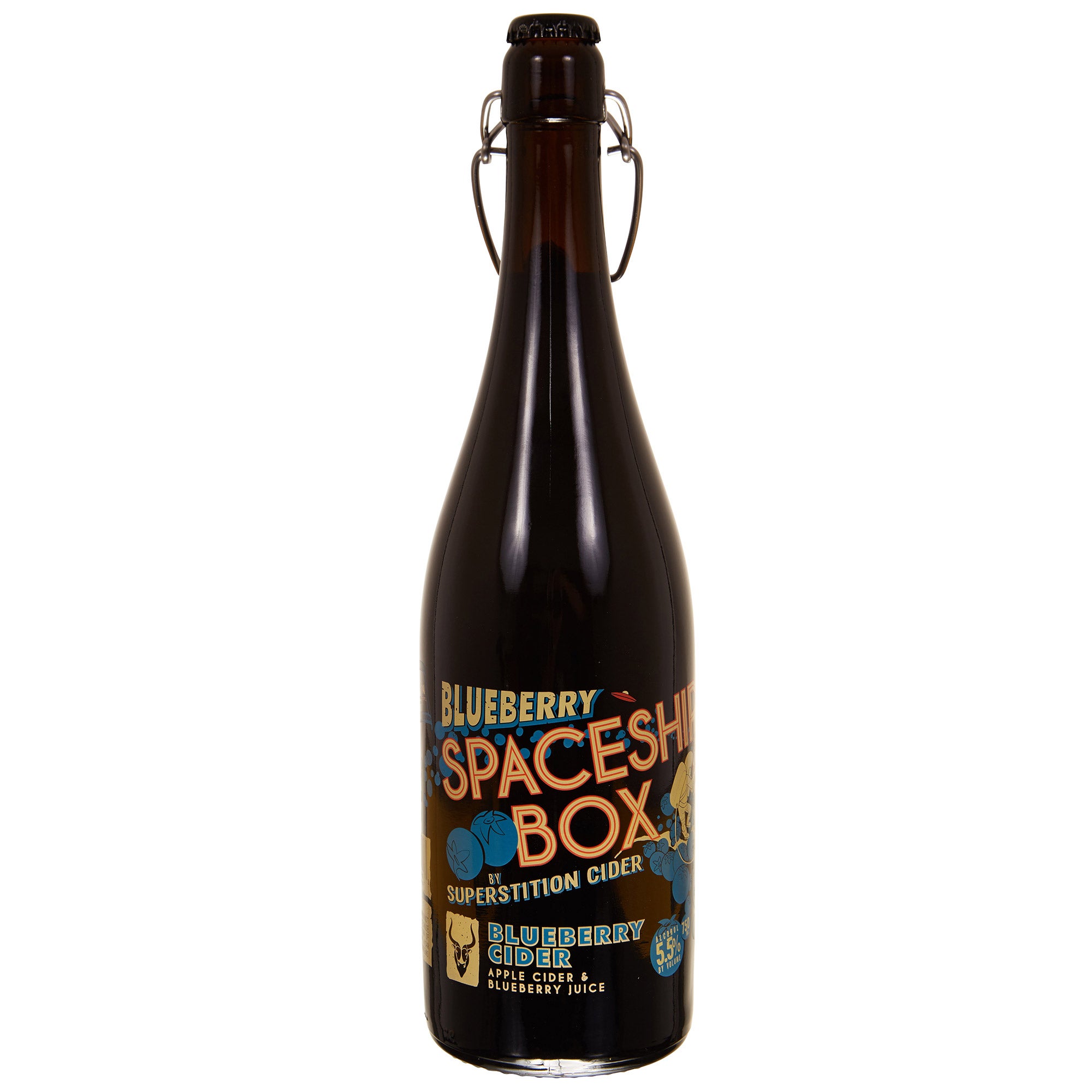 SUPERSTITION MEADERY BLUEBERRY CIDER PRESCOTT, AZ 750 ML