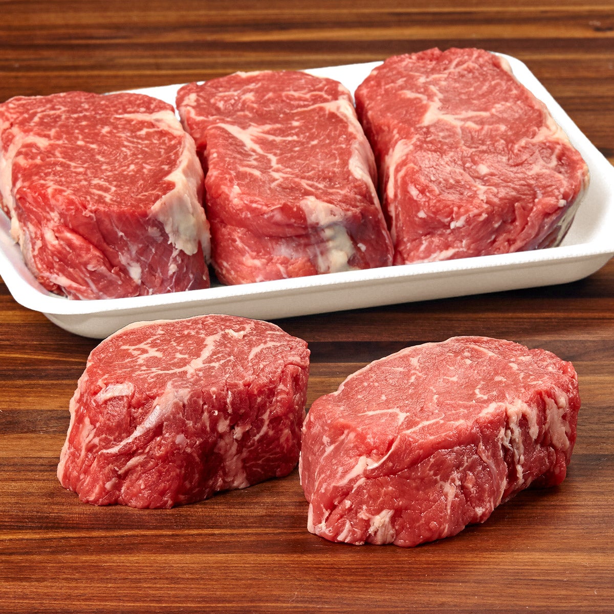 BEEF RIBEYE EYE STEAK BONELESS USDA PRIME PER LB - Image 1