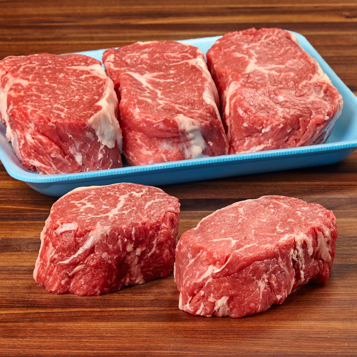 BEEF RIBEYE EYE STEAK BONELESS USDA PRIME PER LB