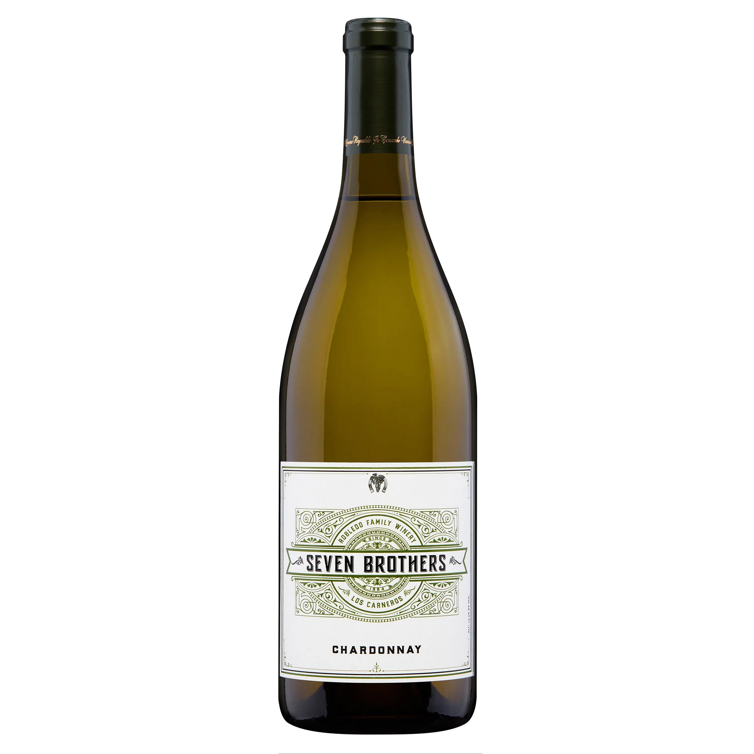 ROBLEDO FAMILY WINERY 7 BROTHERS CHARDONNAY LOS CARNEROS 750 ML