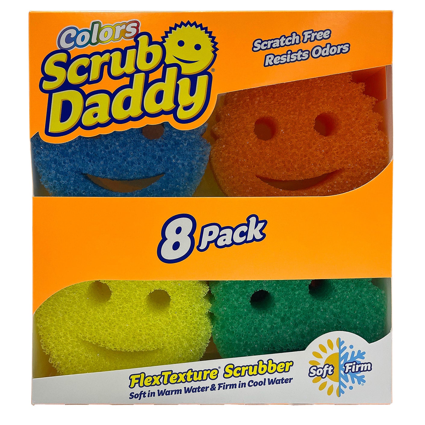 SCRUB DADDY VARIETY PACK 8 COUNT