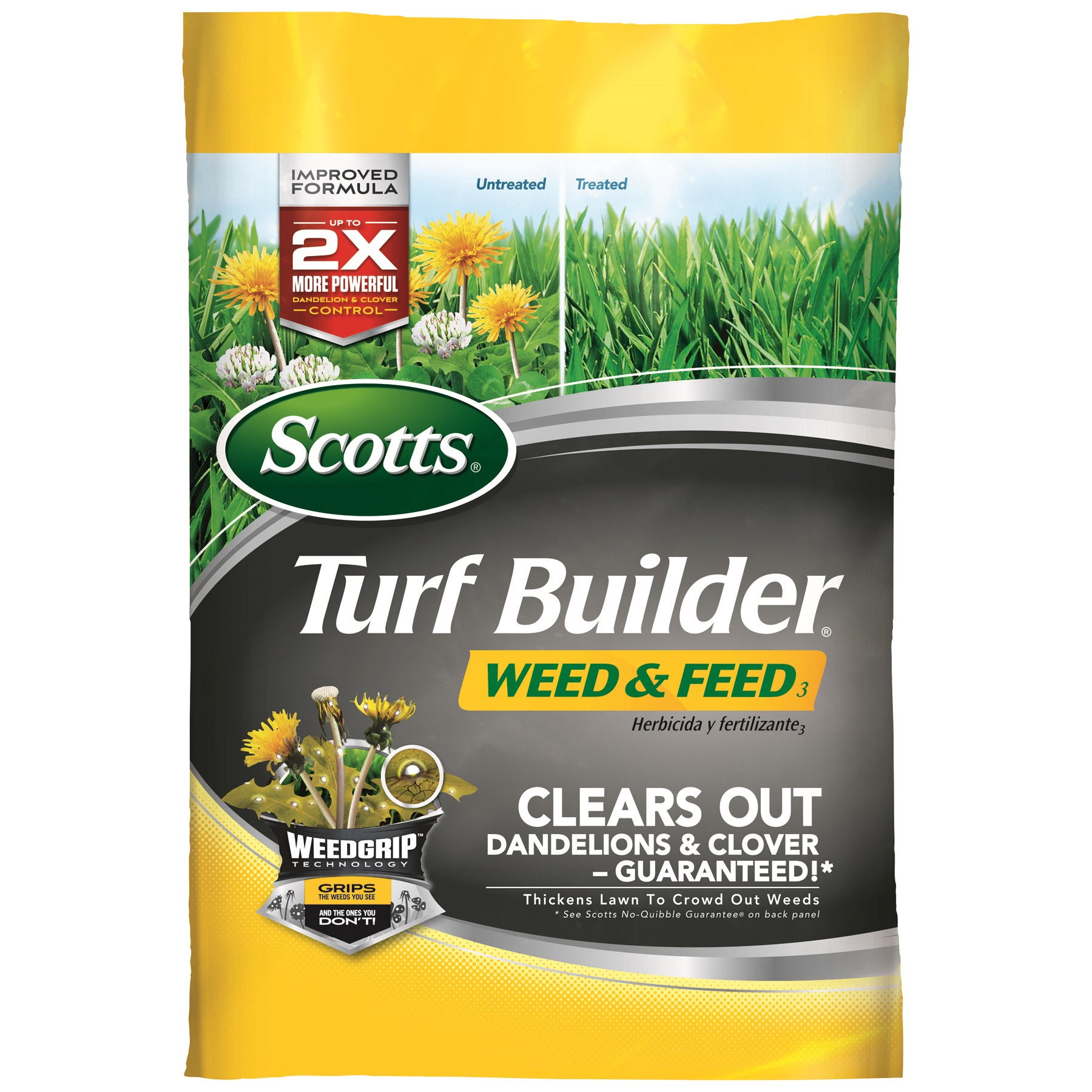 SCOTTS TURF BUILDER WEED & FEED 12M