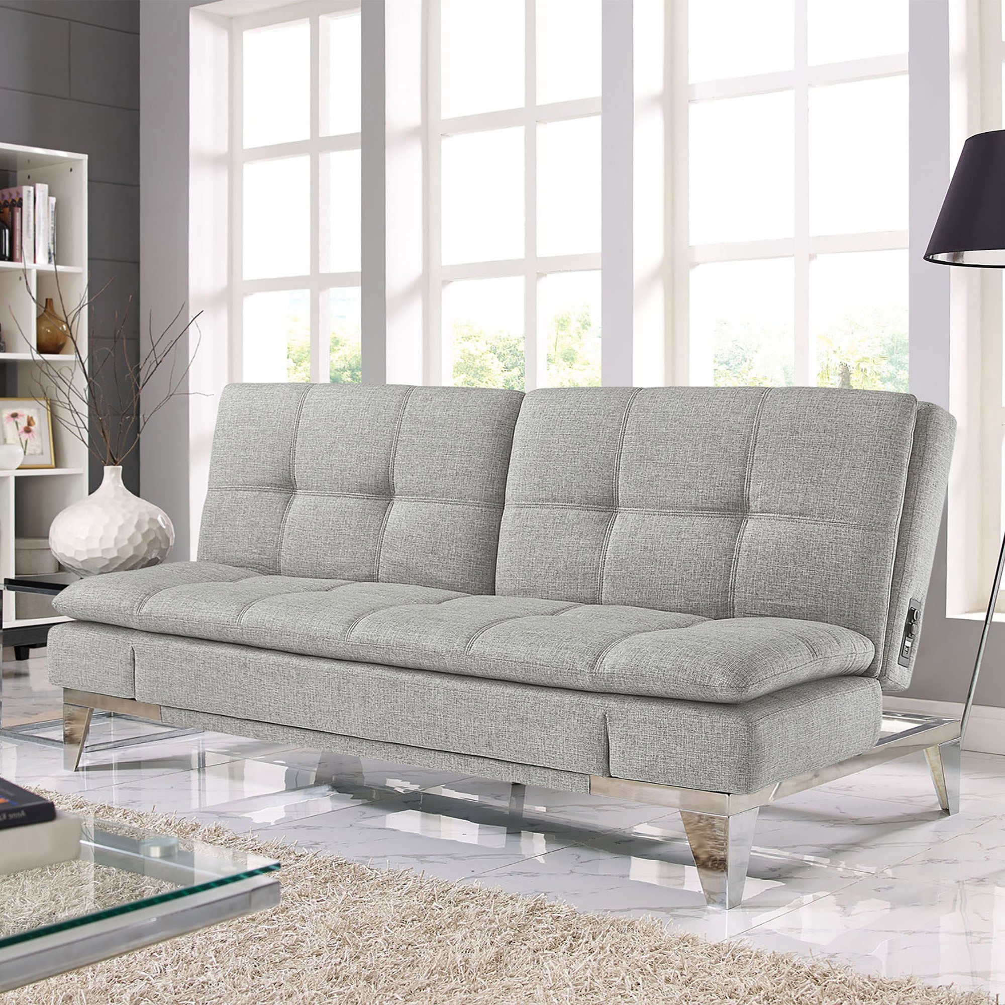 CODDLE PARKER FABRIC EUROLOUNGER