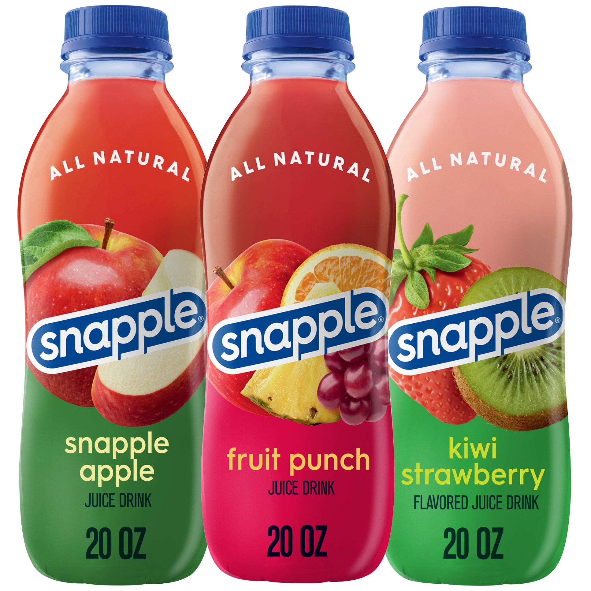 SNAPPLE JUICE VARIETY 24/20 OZ