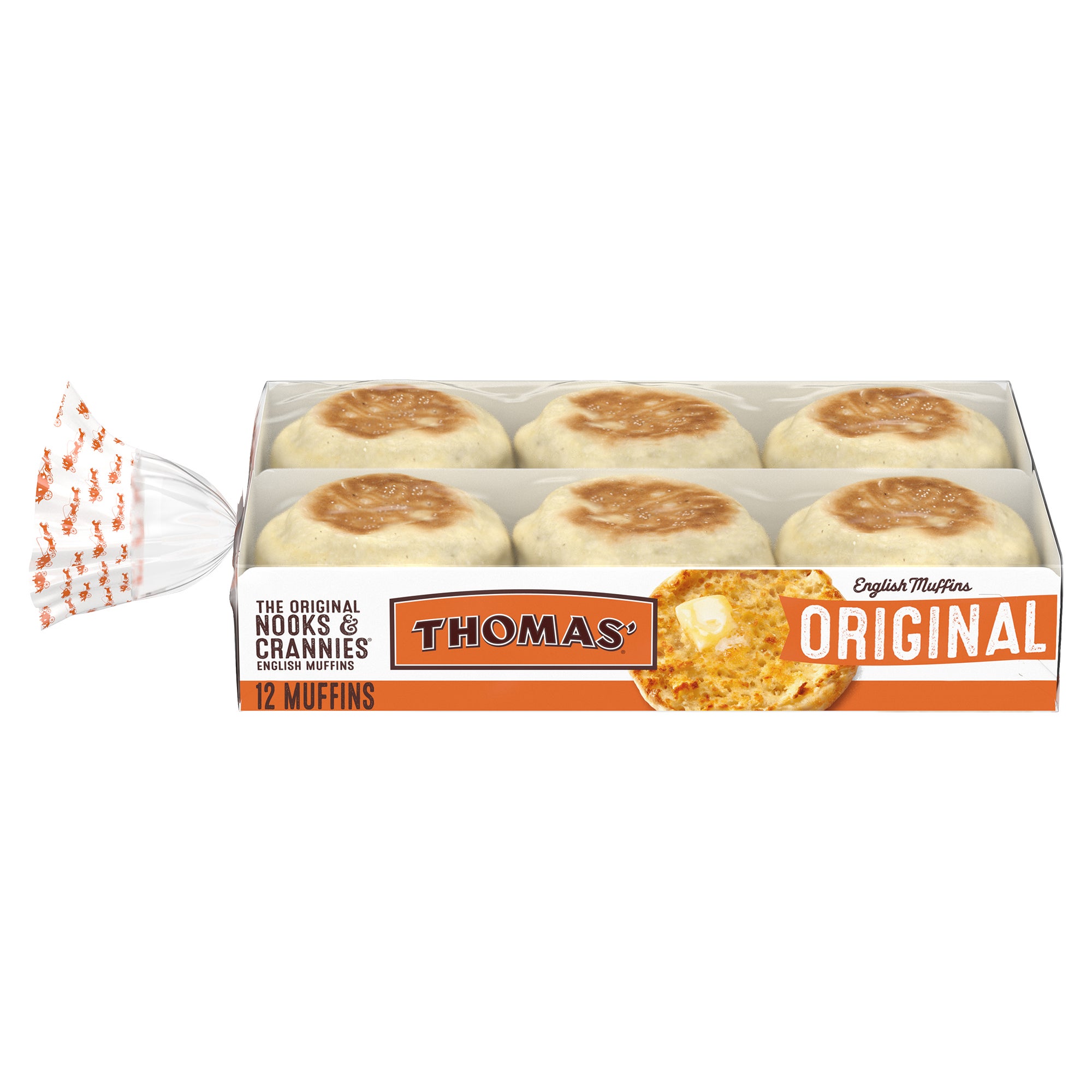 THOMAS' ENGLISH MUFFINS 2/6 CT