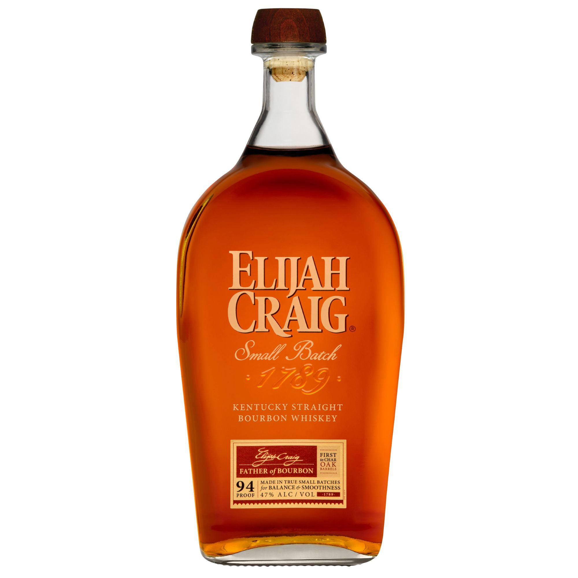 ELIJAH CRAIG SMALL BATCH BOURBON KENTUCKY 1.0 LITER - Image 1