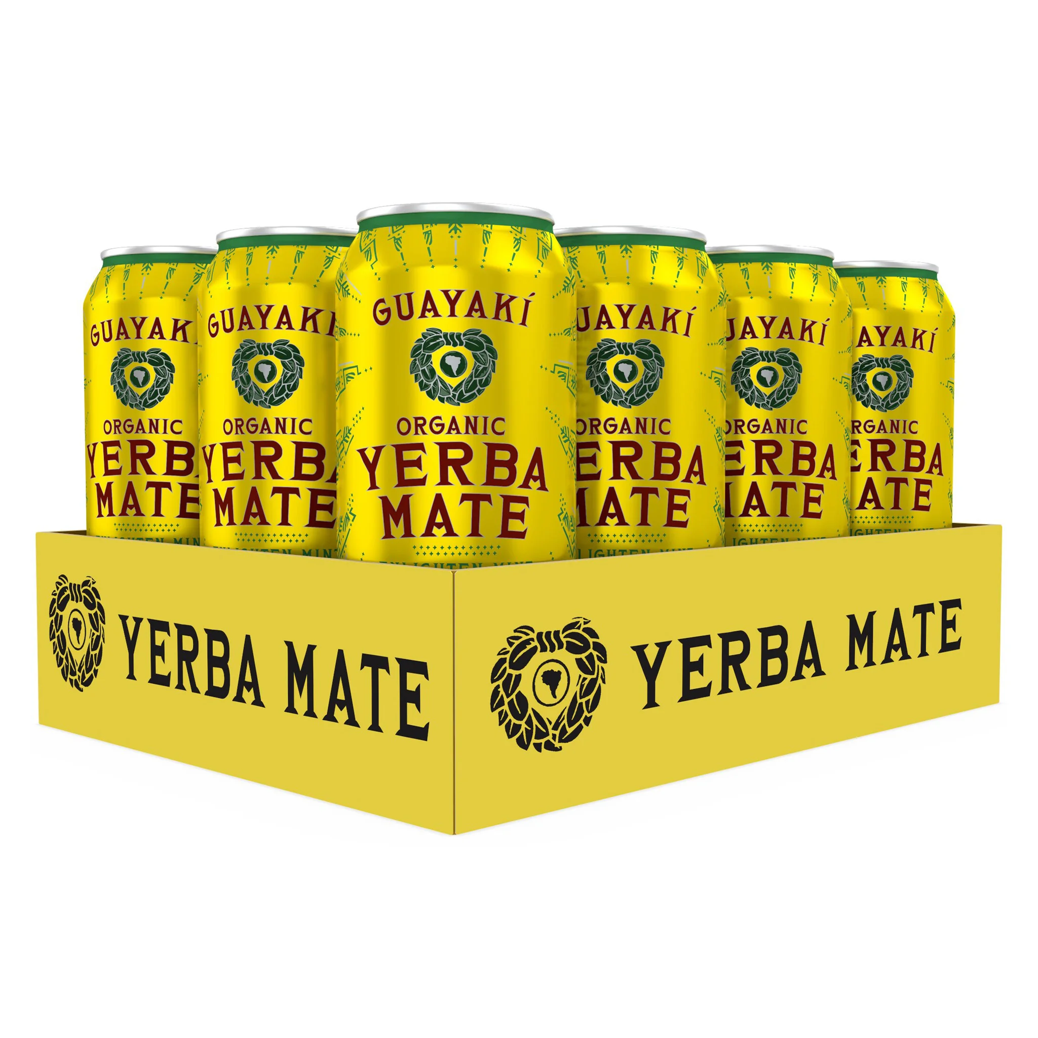 GUAYAKI YERBA MATE ENLIGHTEN MINT 12/15.5 OZ - Image 1